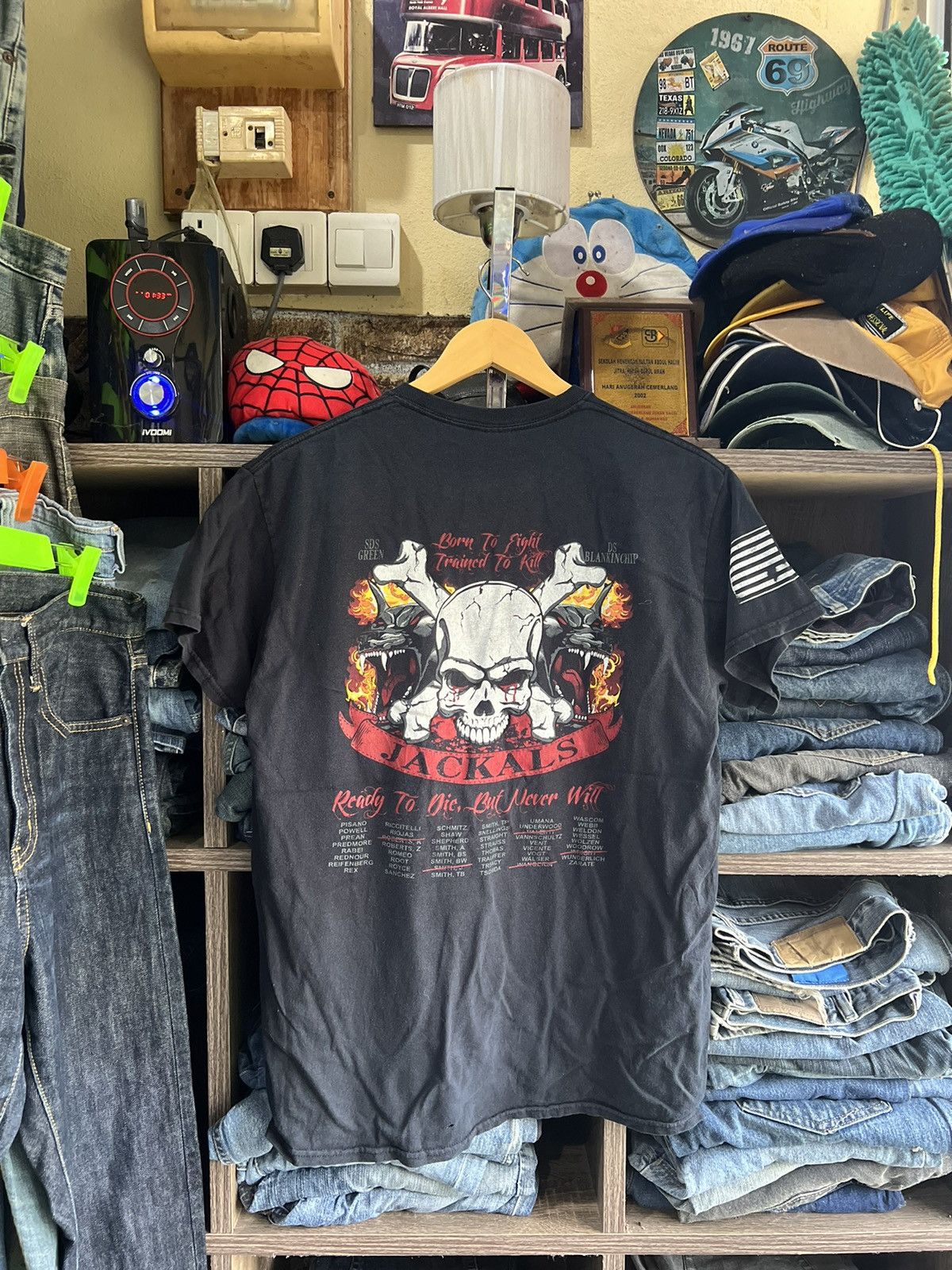 Seditionaries 🔥Jackals Born To Fight Trained To Kill Tees Size US M / EU 48-50 / 2 - 1 Thumbnail