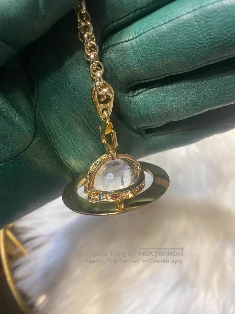 Vivienne Westwood Vivienne Westwood Large gold orb necklace Size ONE SIZE - 2 Thumbnail