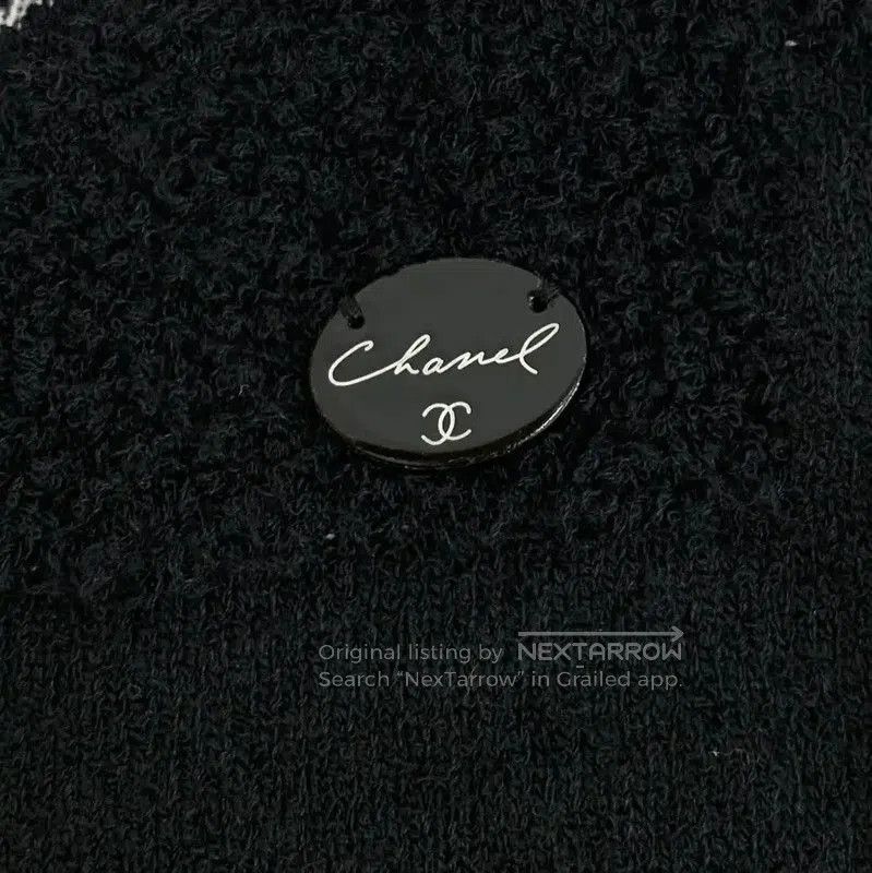 Chanel Chanel Black Cotton Women's Shorts . Size 23" - 5 Thumbnail