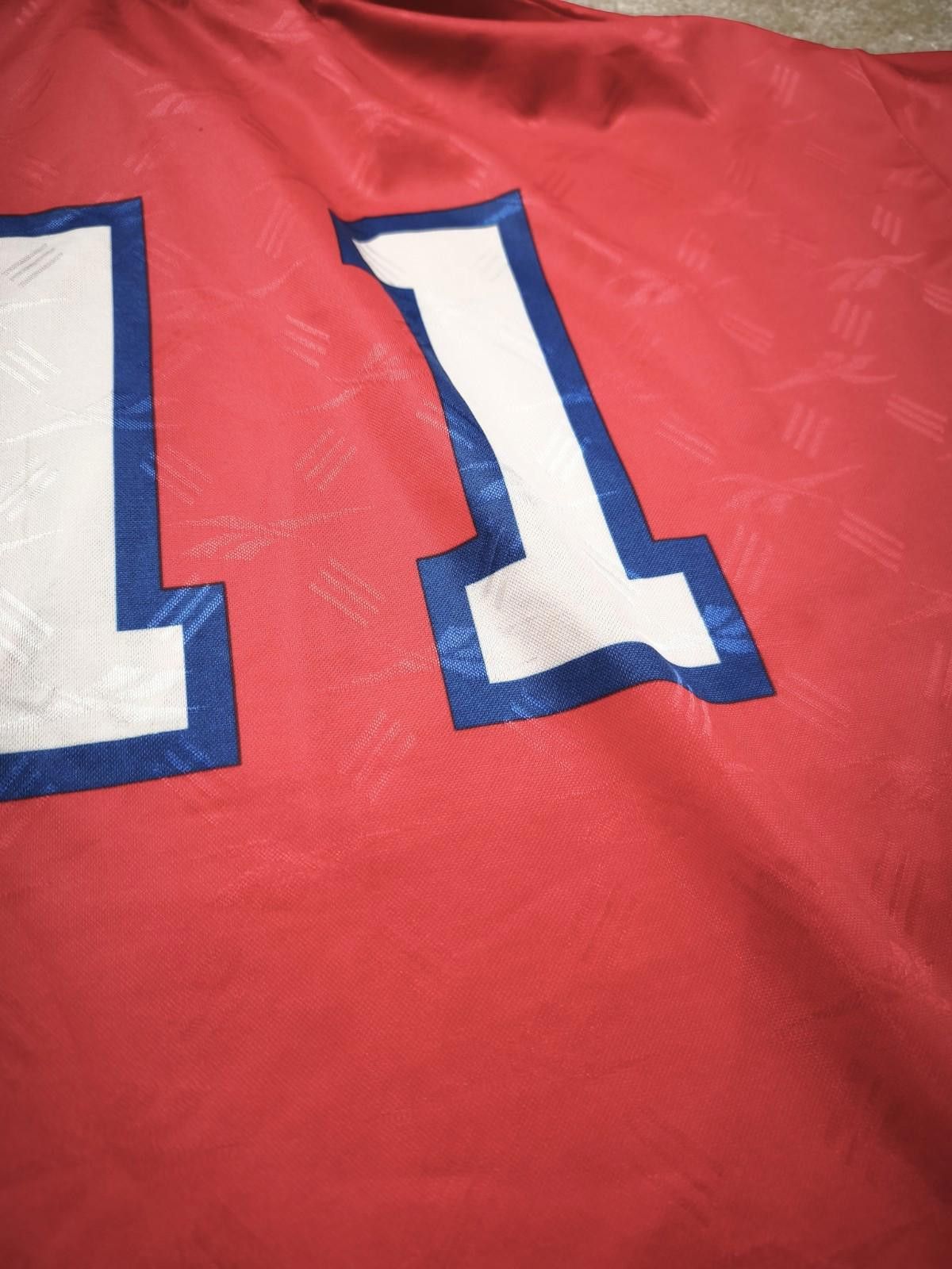 Reebok 96-98 Chile Soccer Marcelo Salas 11 Home Jersey Size Medium Size ONE SIZE - 9 Thumbnail
