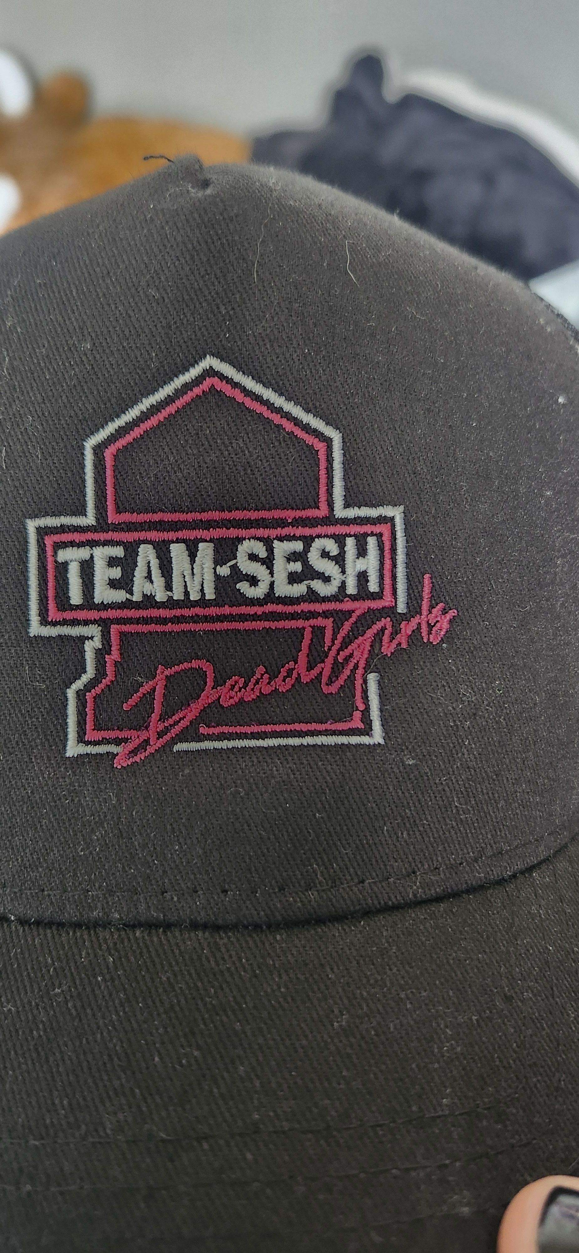 Bones × TeamSESH DEADGIRLS EMBROIDERED TRUCKER HAT Size ONE SIZE - 1 Thumbnail