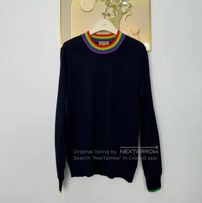 Burberry Burberry Women's Navy Blue Wool Knit Sweater. Size S / US 4 / IT 40 - 1 Thumbnail