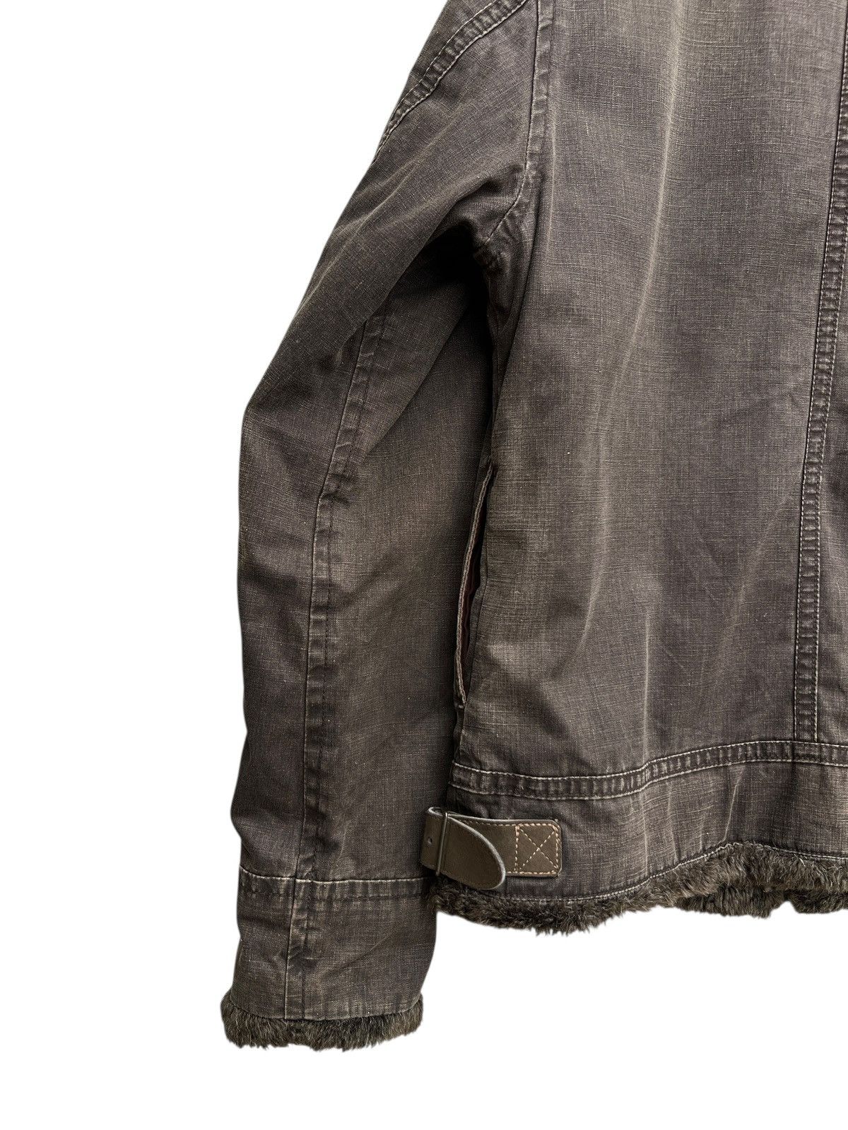 Johnbull Johnbull Alpaca Fur Canvas Sunfaded Brown Jacket Size US M / EU 48-50 / 2 - 12 Thumbnail