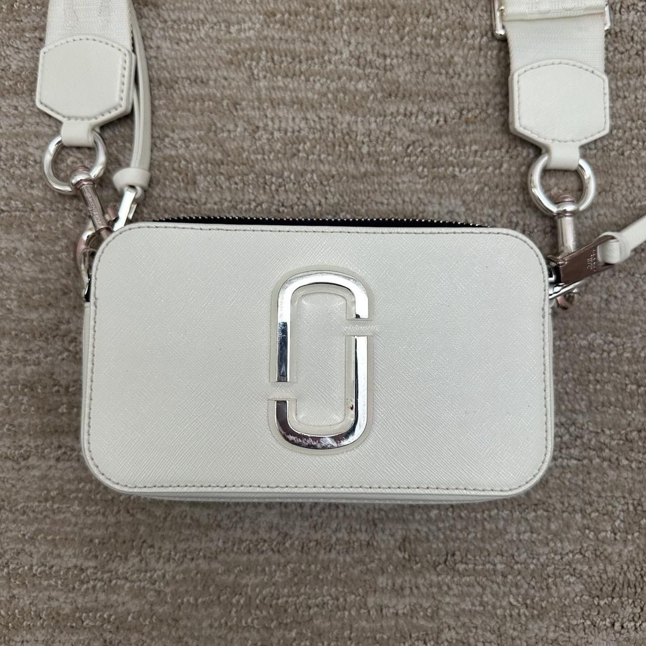 Marc Jacobs White Marc Jacobs Snapshot crossbody bag Size ONE SIZE - 2 Thumbnail