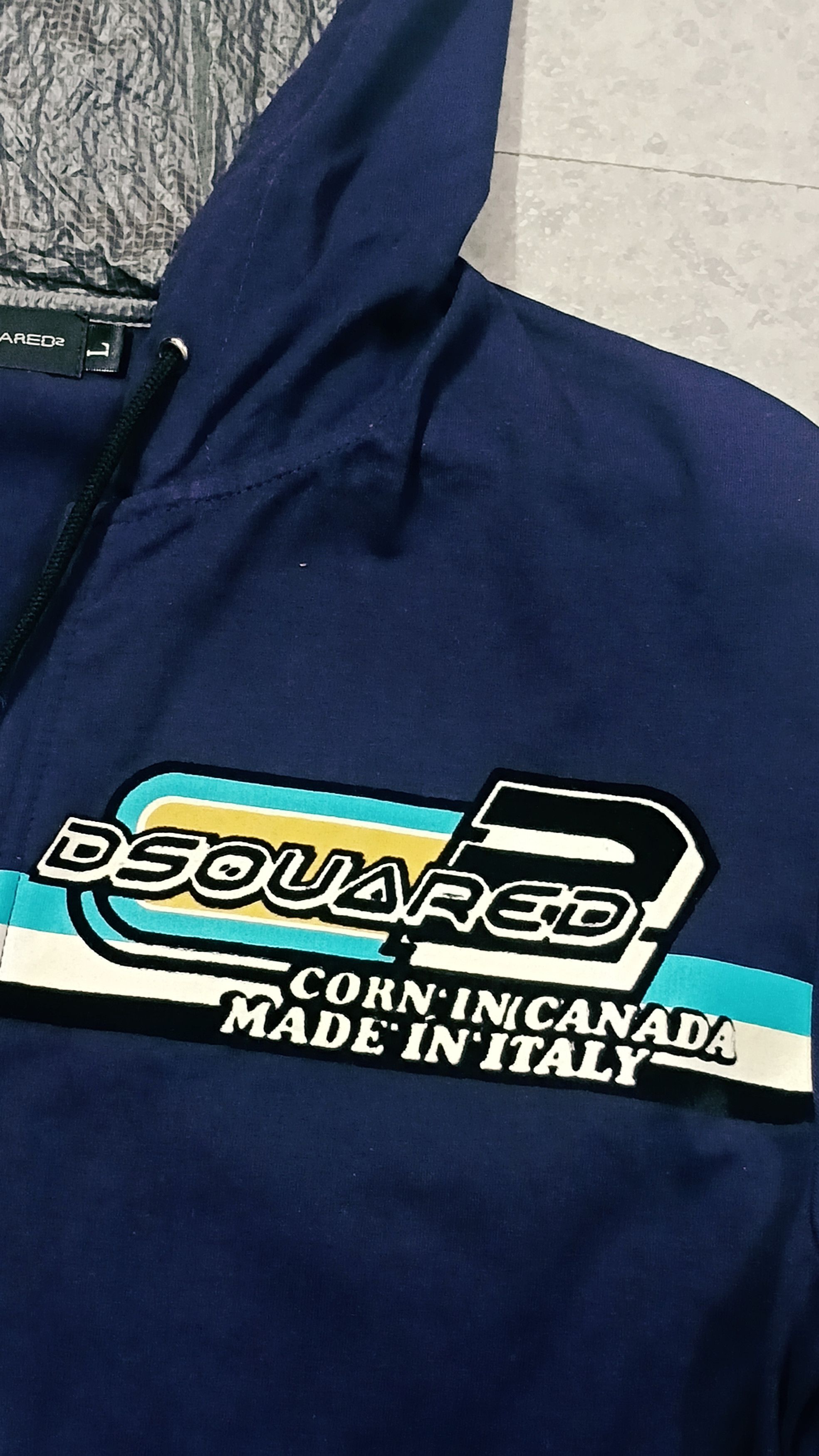 Dsquared2 Desquared2 Half Zipper Hoodie Size US S / EU 44-46 / 1 - 5 Thumbnail