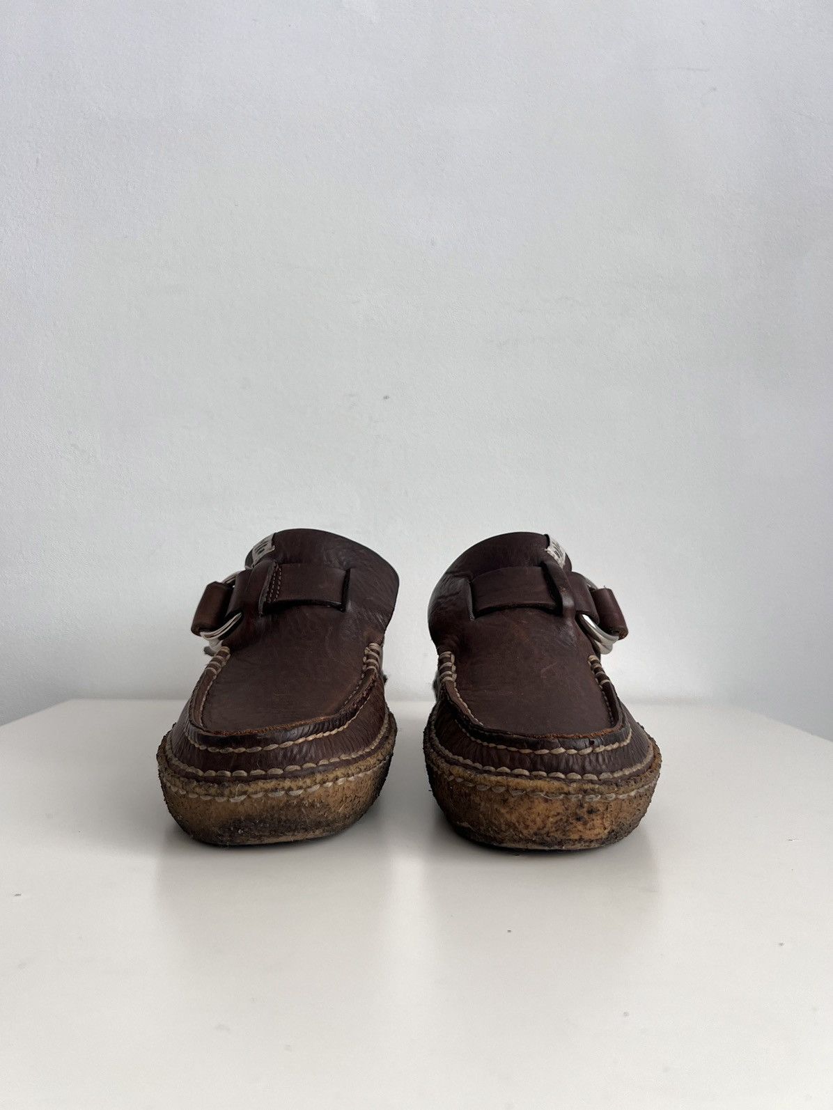 Visvim 🔥Visvim Skynyrd Double Ring Leather Folk Moc Boots Size US 8.5 / EU 41-42 - 5 Thumbnail