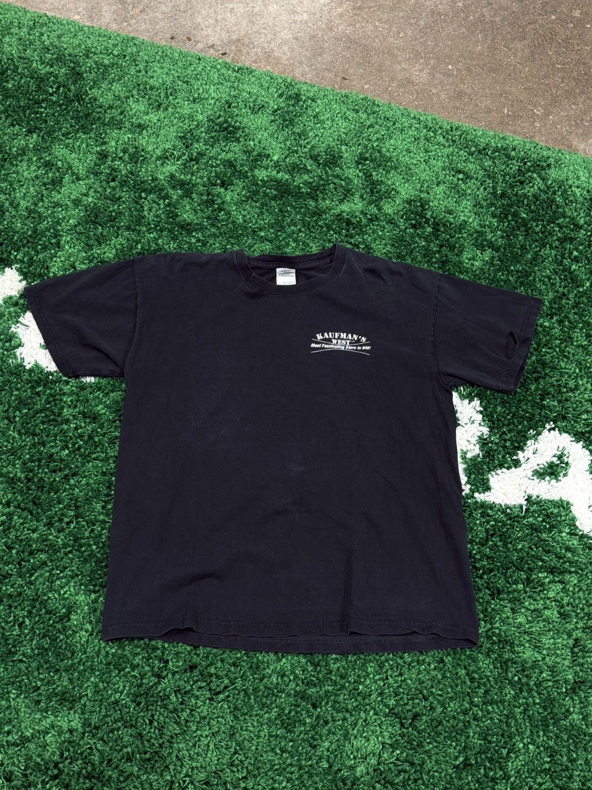 Vintage RARE Gang Task Force New Mexico Iron Cross Tee Black Reaper Size US L / EU 52-54 / 3 - 3 Thumbnail