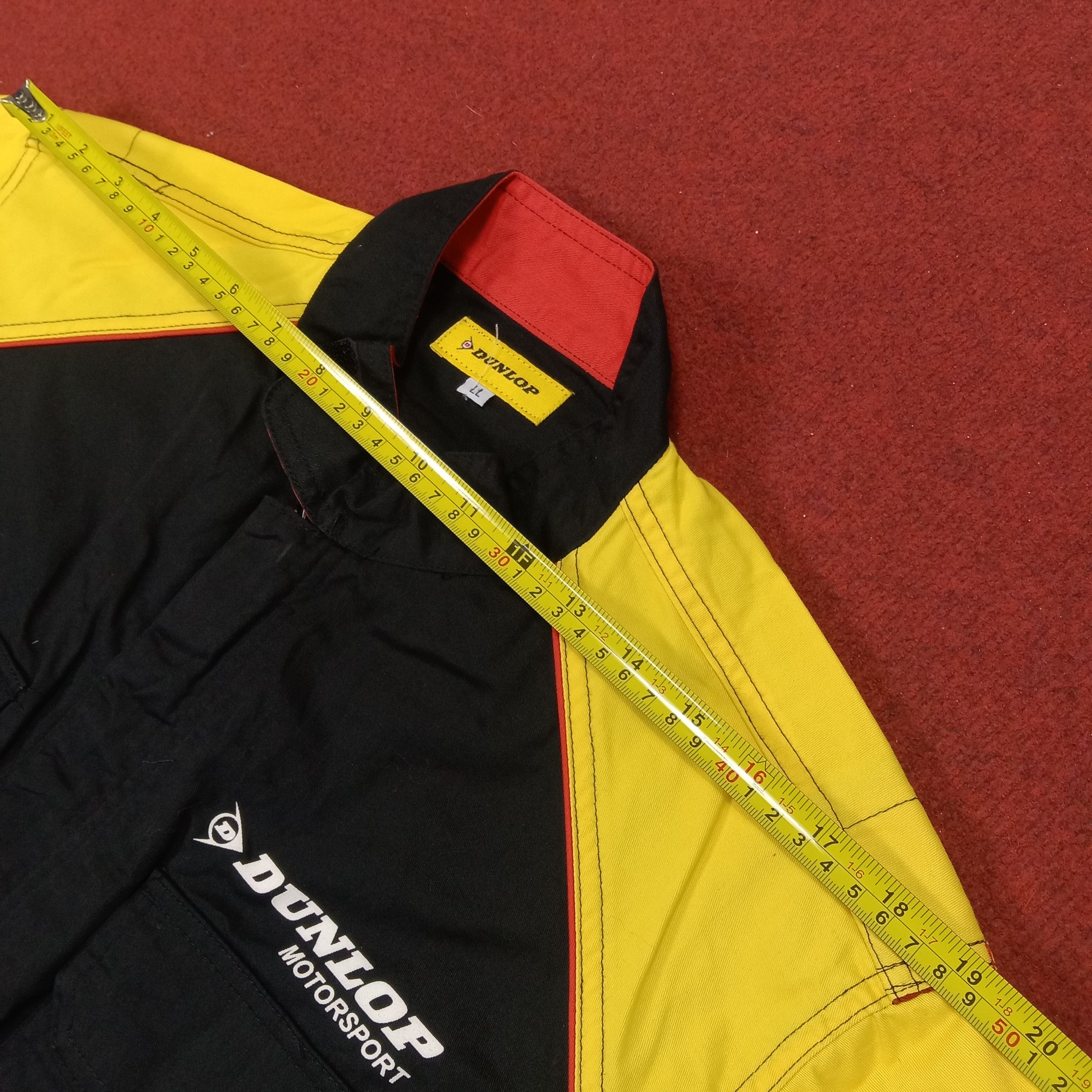 Dunlop × Vintage Dunlop Motorsports Workwear Coverall Jacket Size US M / EU 48-50 / 2 - 12 Thumbnail