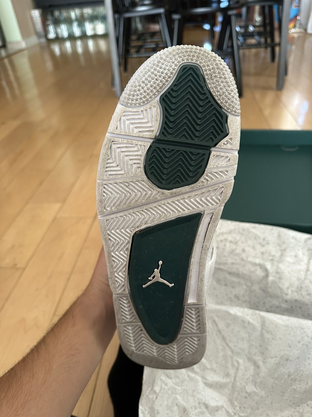 Jordan Brand Jordan 4 Oxidized Green Size US 10 / EU 43 - 6 Thumbnail
