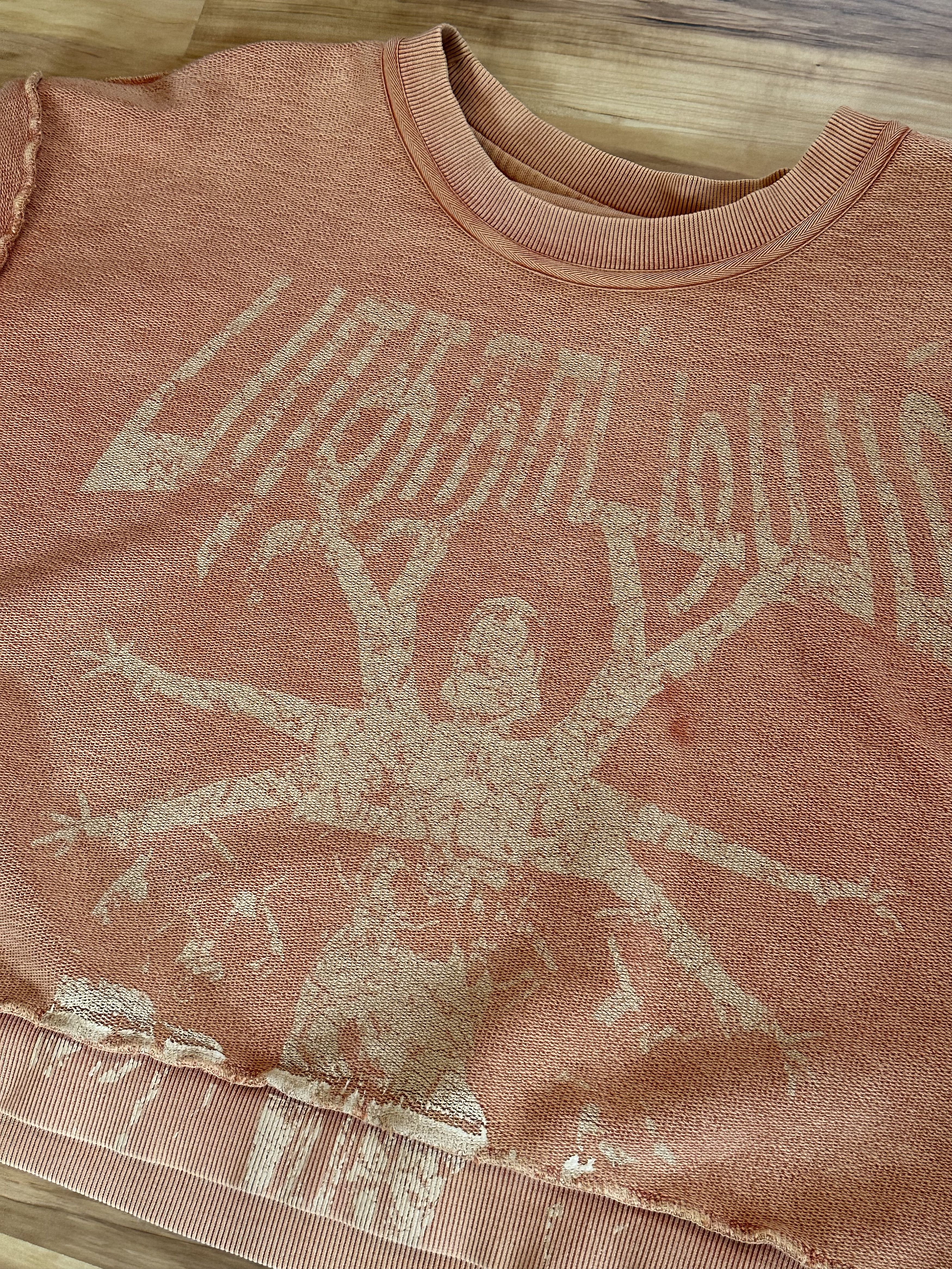 Sangiev Sangiev Orange Reversible Bharatanatyam Cropped Sweatshirt Size US S / EU 44-46 / 1 - 2 Thumbnail