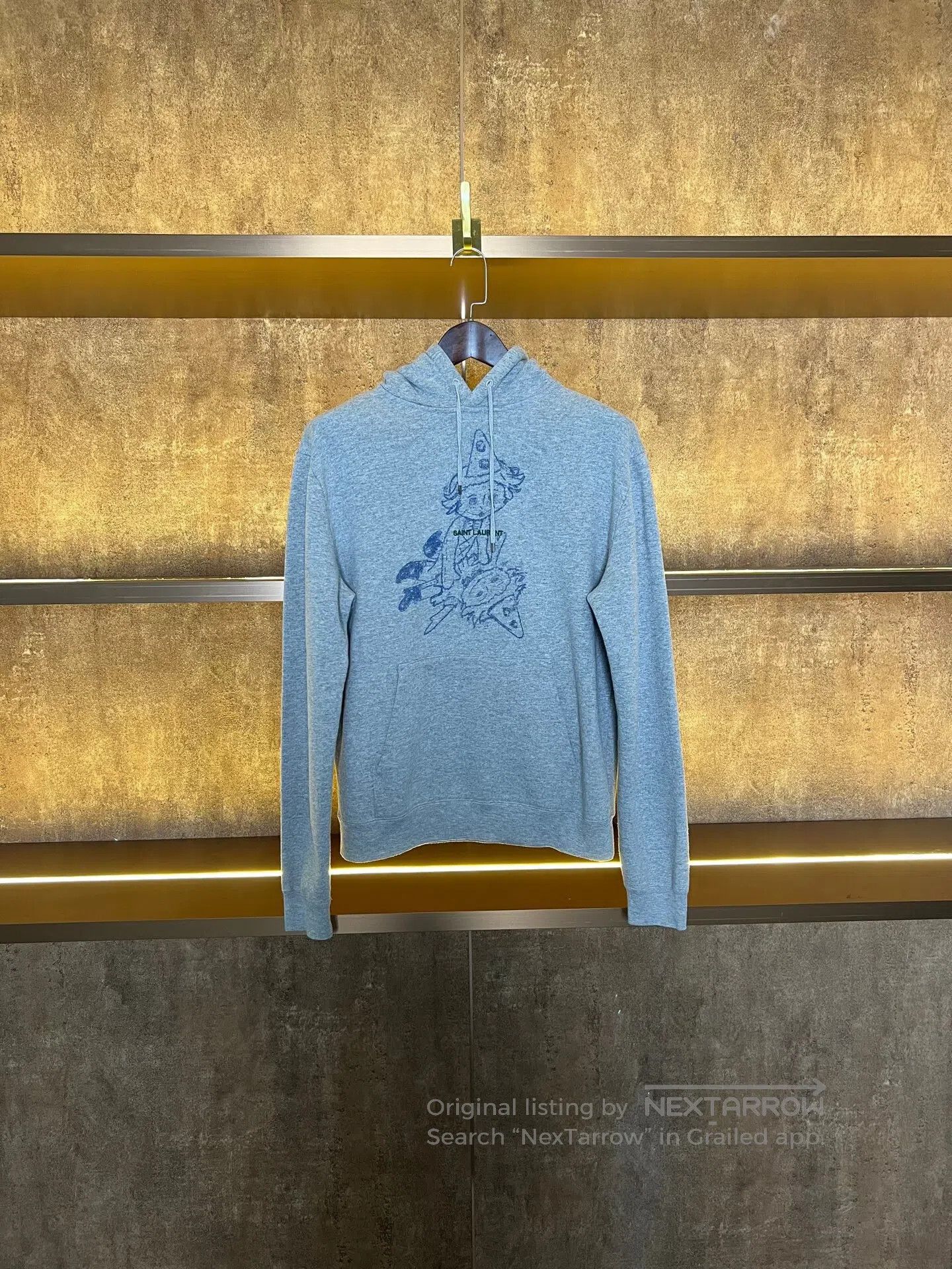 Saint Laurent Paris Saint Laurent Paris Clown Hoodie| Size US L / EU 52-54 / 3 - 1 Thumbnail