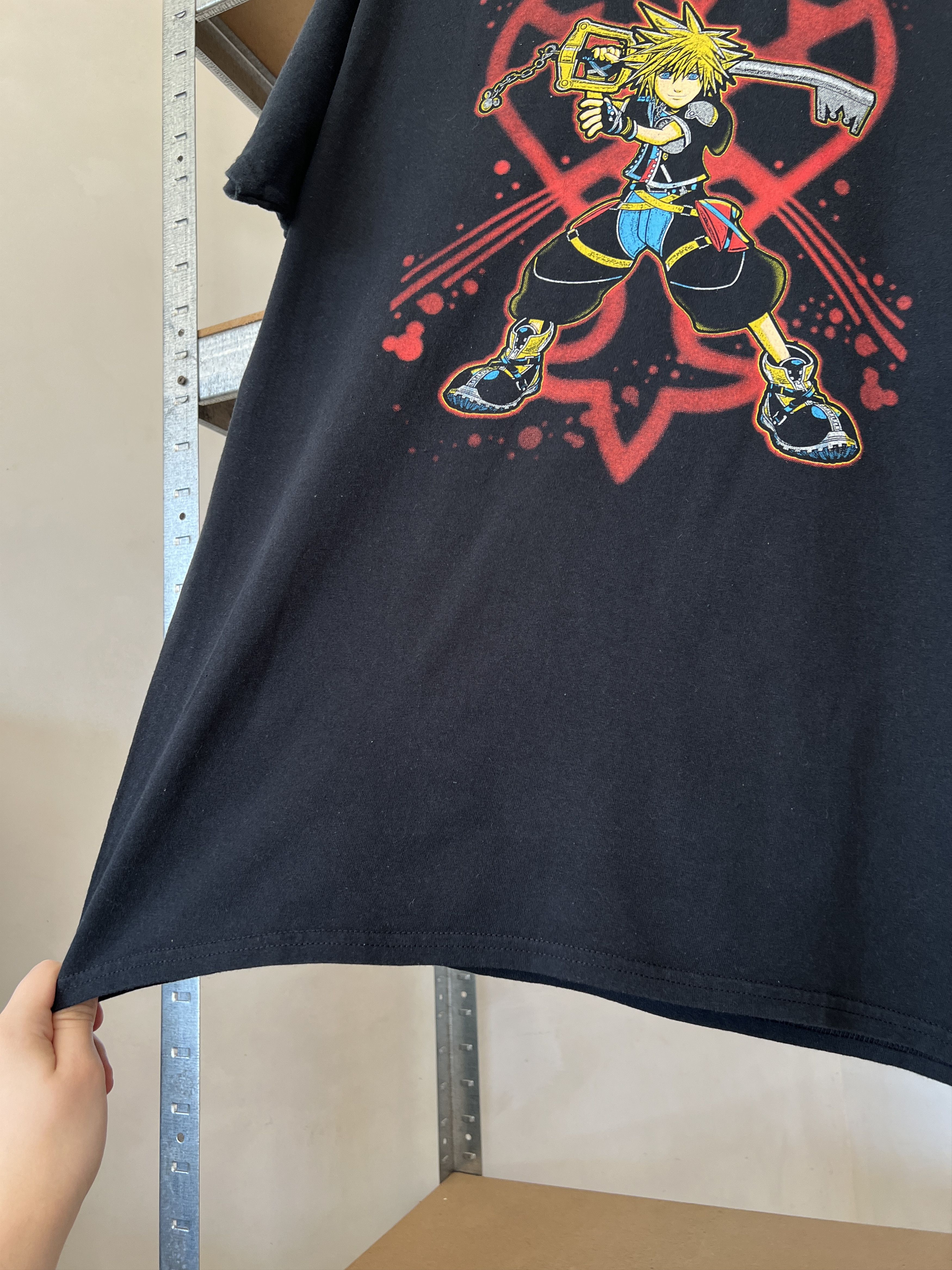 Anime × Playstation × Vintage Vintage 2000s Kingdom Hearts Sore PlayStation Game Tee Size US L / EU 52-54 / 3 - 8 Thumbnail