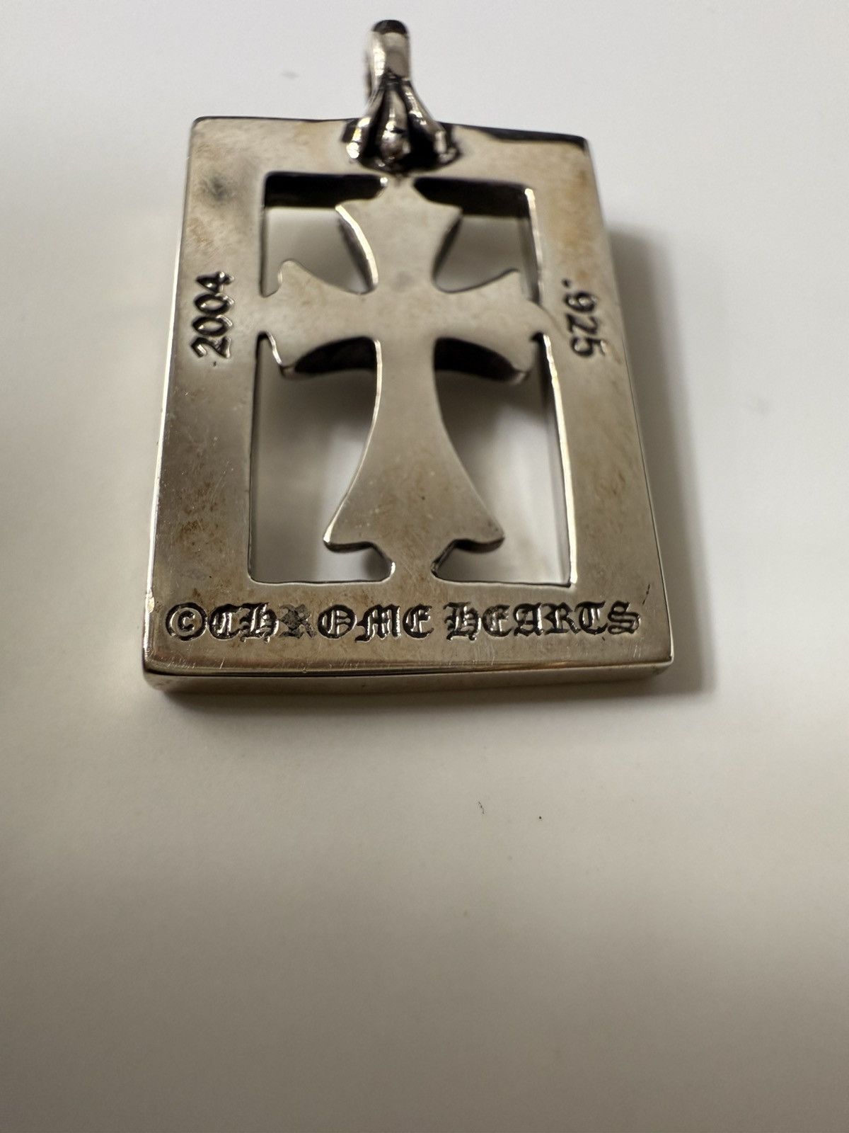 Chrome Hearts Chrome hearts framed open baby fat pendant Size ONE SIZE - 4 Thumbnail