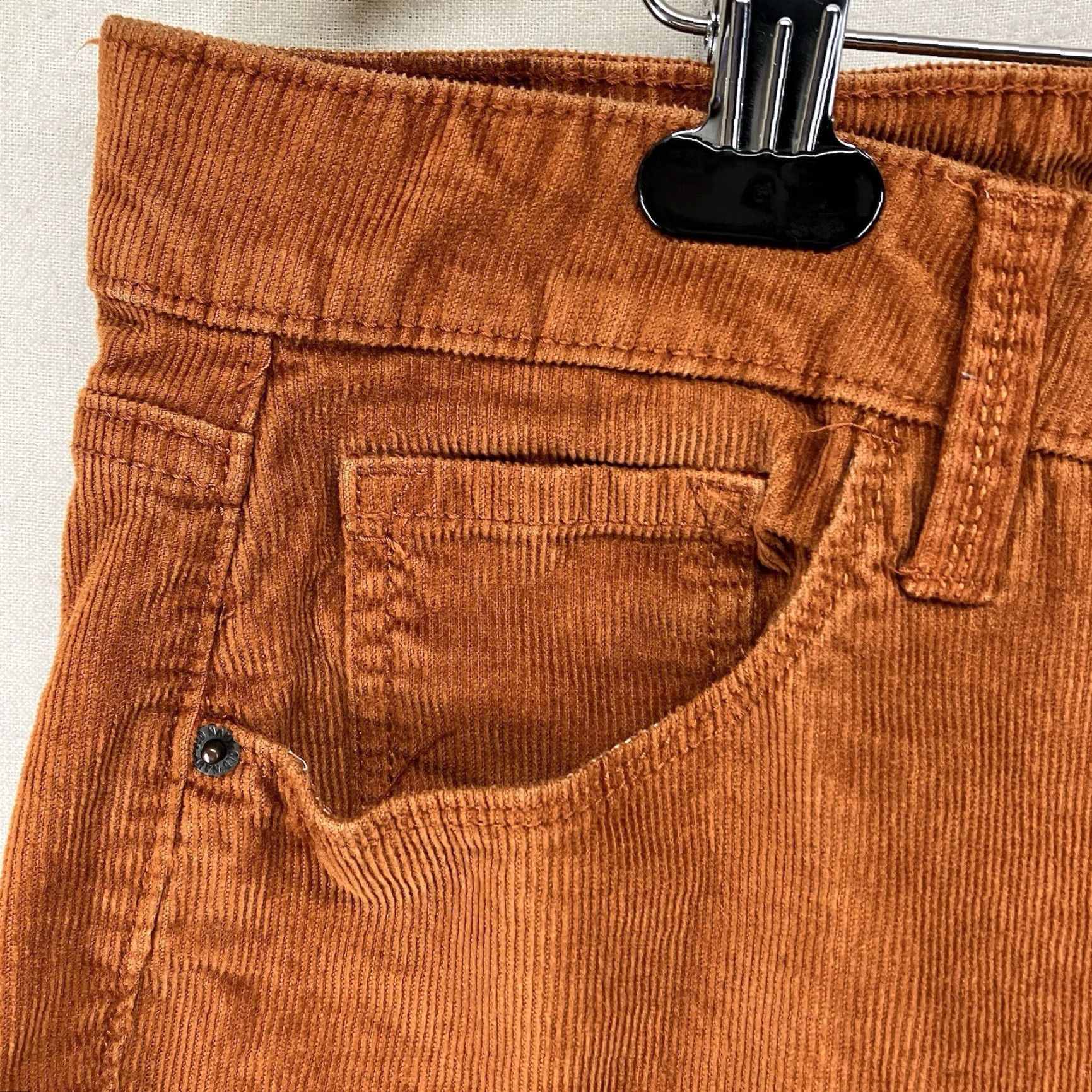 Old Navy Old Navy Rockstar Super Skinny Corduroy Pants 18 High Rise Slimming Fit Spice of Life Womens Size 40" / US 18 - 7 Thumbnail