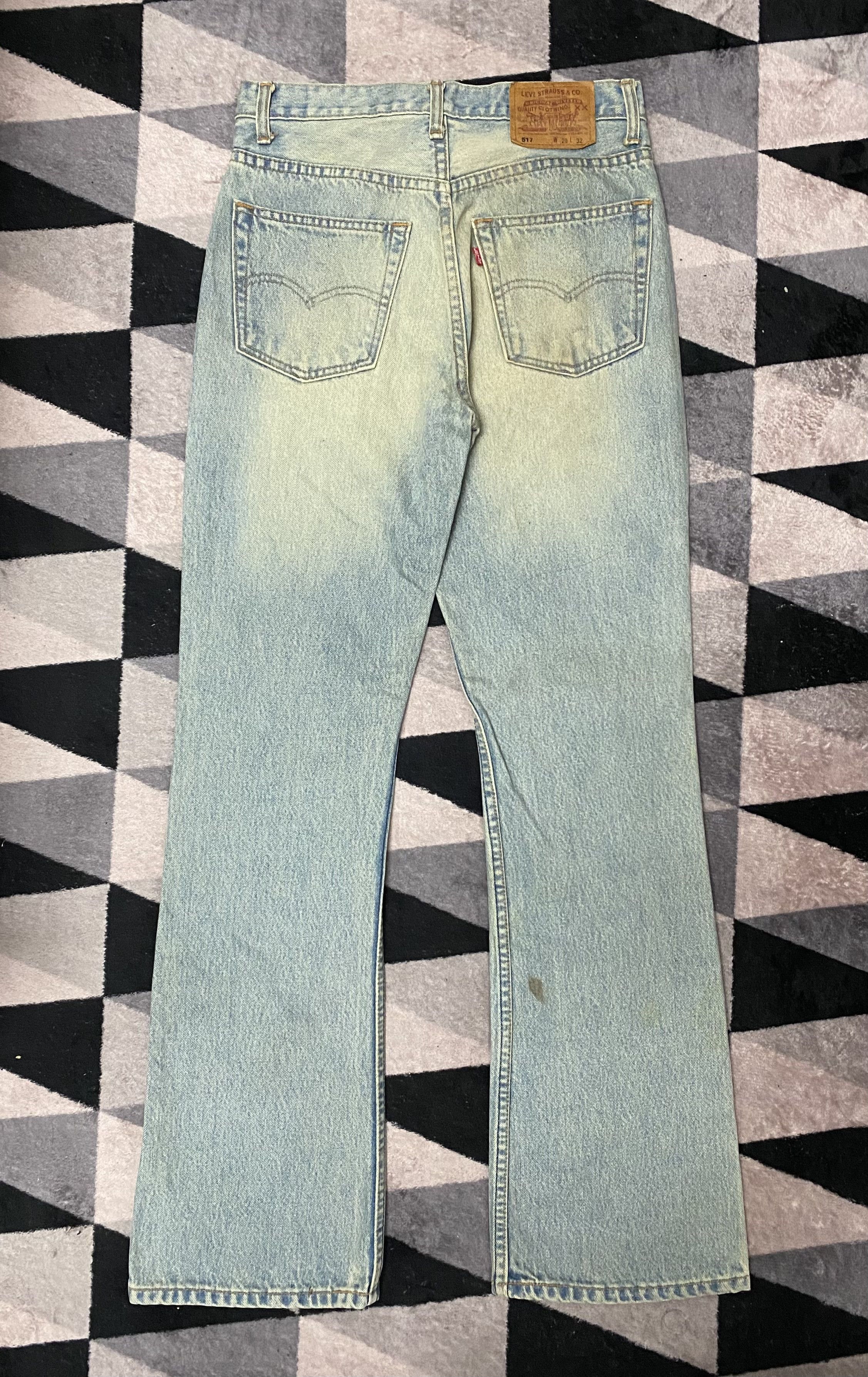 Levi's Vintage Clothing Vintage Levi’s 517 Bootcut Faded Flare Denim Jeans Size US 30 / EU 46 - 8 Thumbnail