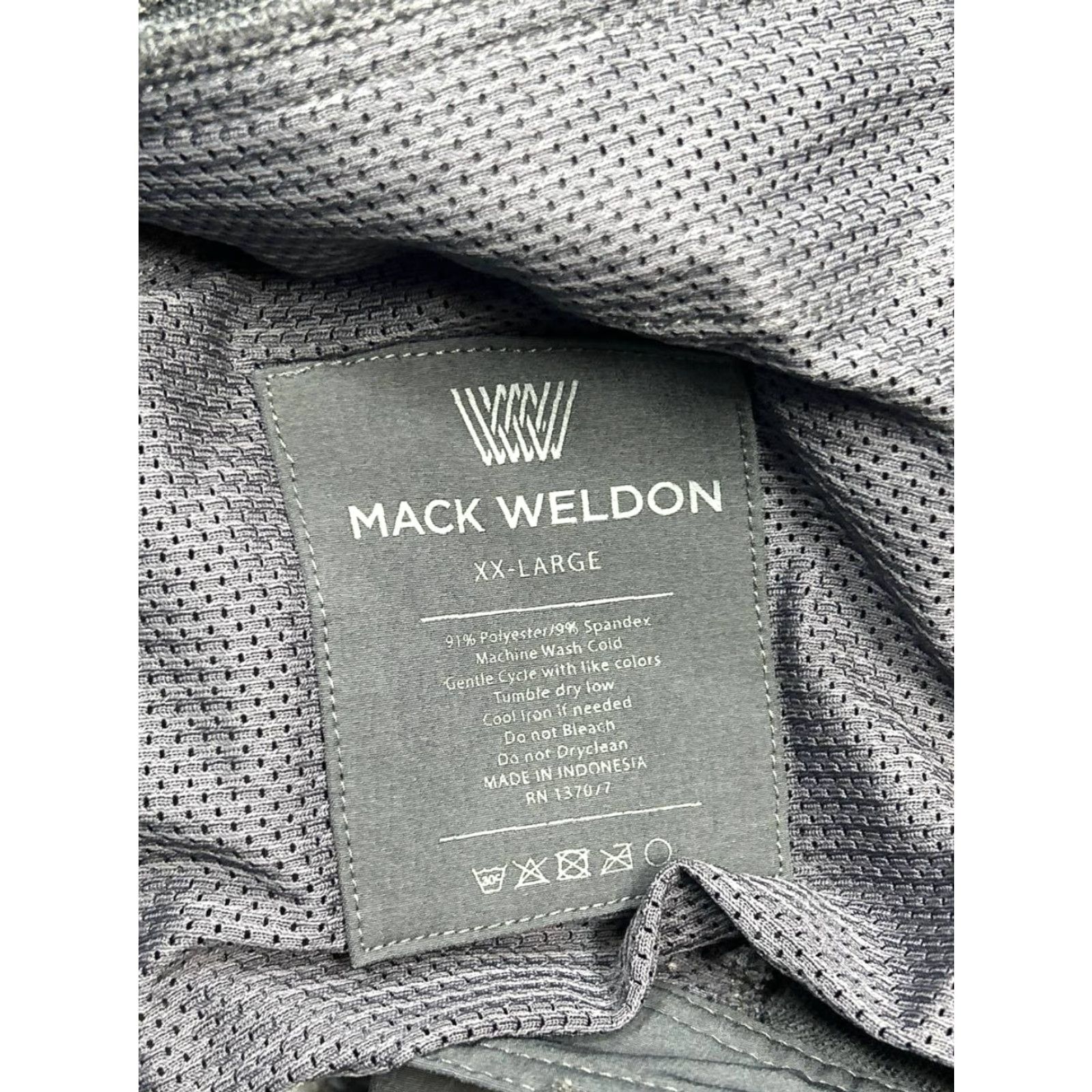 Vintage Mack Weldon Radius Flex Jogger Pants Mens 2XL Gray Mid Rise Tapered Leg Size US 39 - 3 Thumbnail