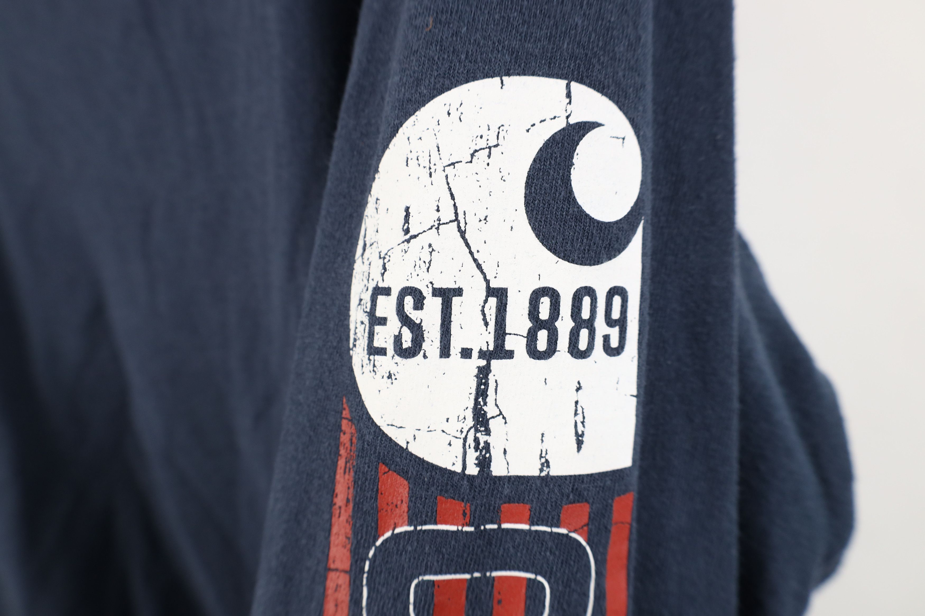 Carhartt Y2K Carhartt Spell Heavyweight Long Sleeve T-Shirt Cotton Size US L / EU 52-54 / 3 - 5 Thumbnail