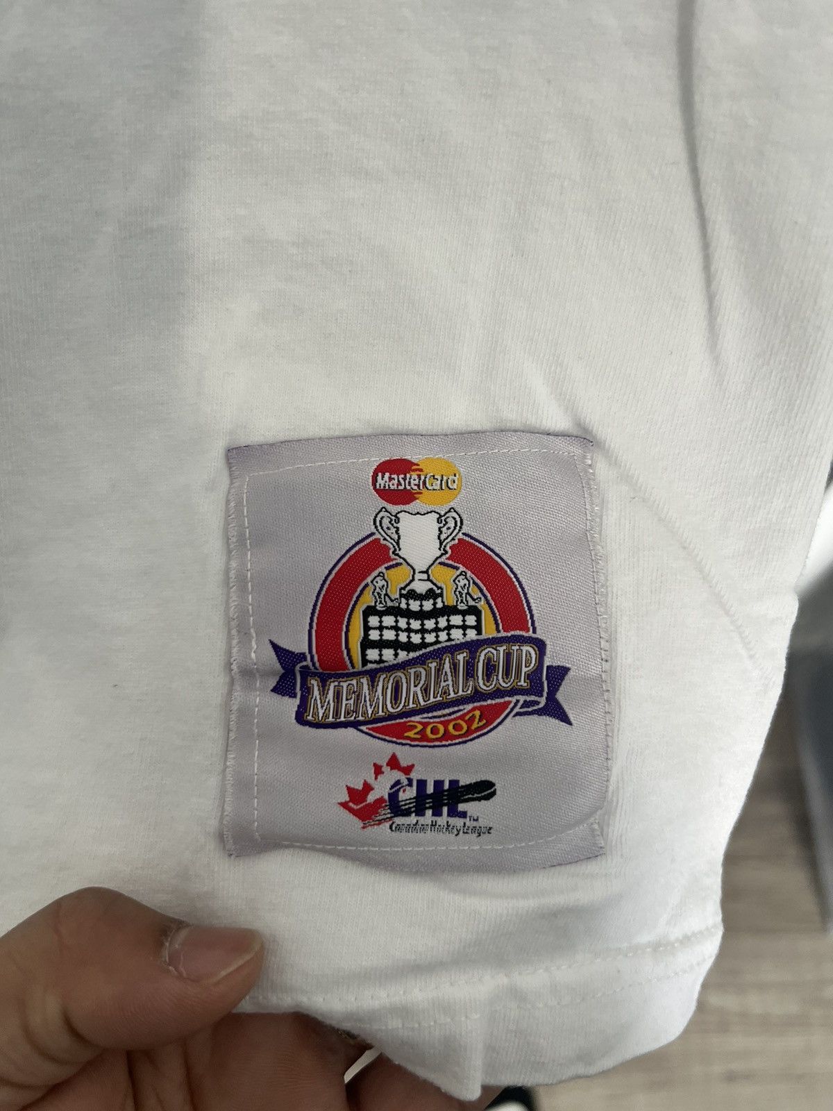Designer × Vintage 2002 CHL Memorial Cup Tshirt Size US XL / EU 56 / 4 - 3 Thumbnail