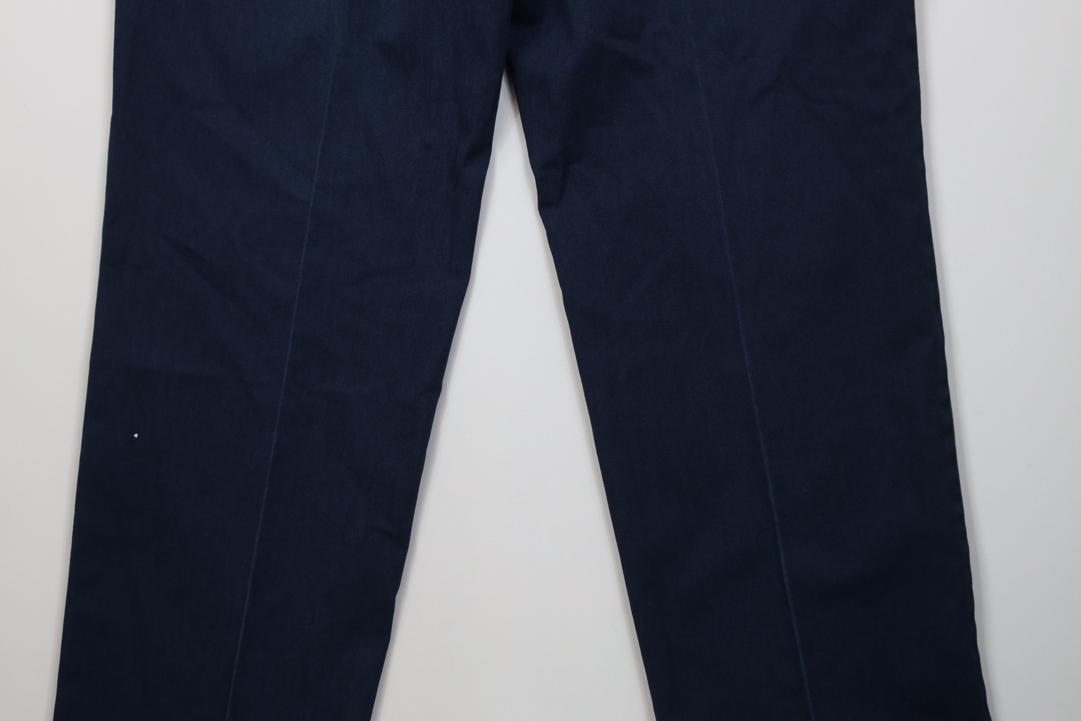 Vintage Vintage 90s Streetwear Wide Leg Pants Workwear Blue USA Size US 36 / EU 52 - 15 Thumbnail