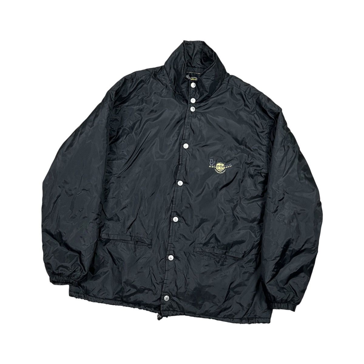 Dr. Martens Vintage Dr. Martens Air Wair Jacket Black Windbreaker Logo Size US L / EU 52-54 / 3 - 1 Thumbnail