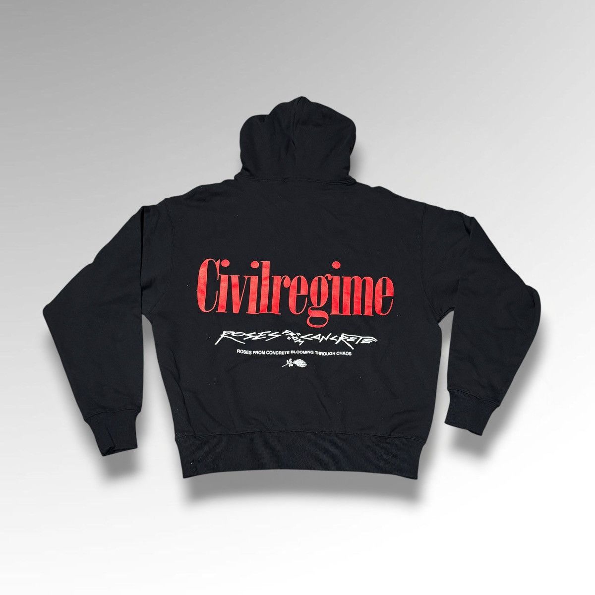 Civil Regime Civil Regime Roses From Concrete Hoodie Size US M / EU 48-50 / 2 - 1 Thumbnail