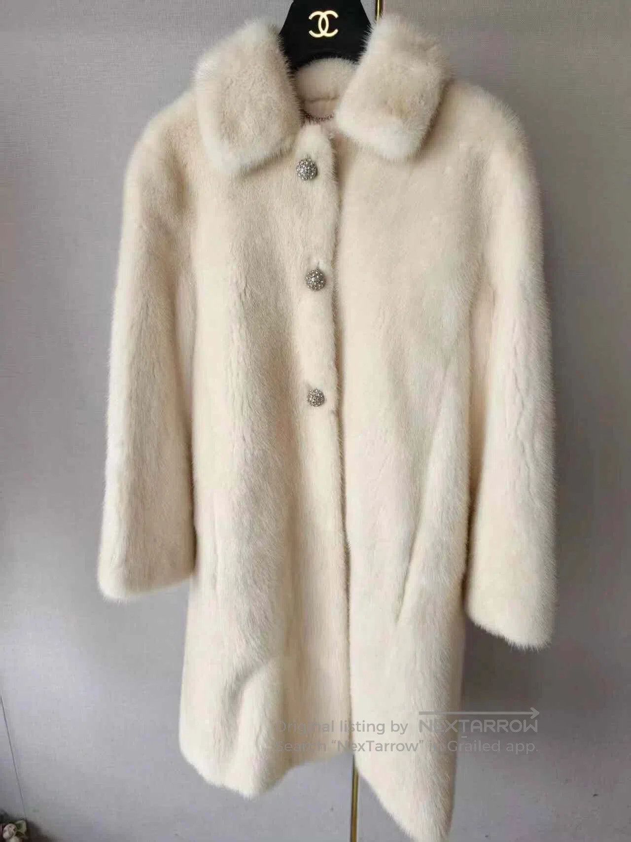 Miu Miu Miu Miu Mink Fur Coat. Size S / US 4 / IT 40 - 1 Thumbnail