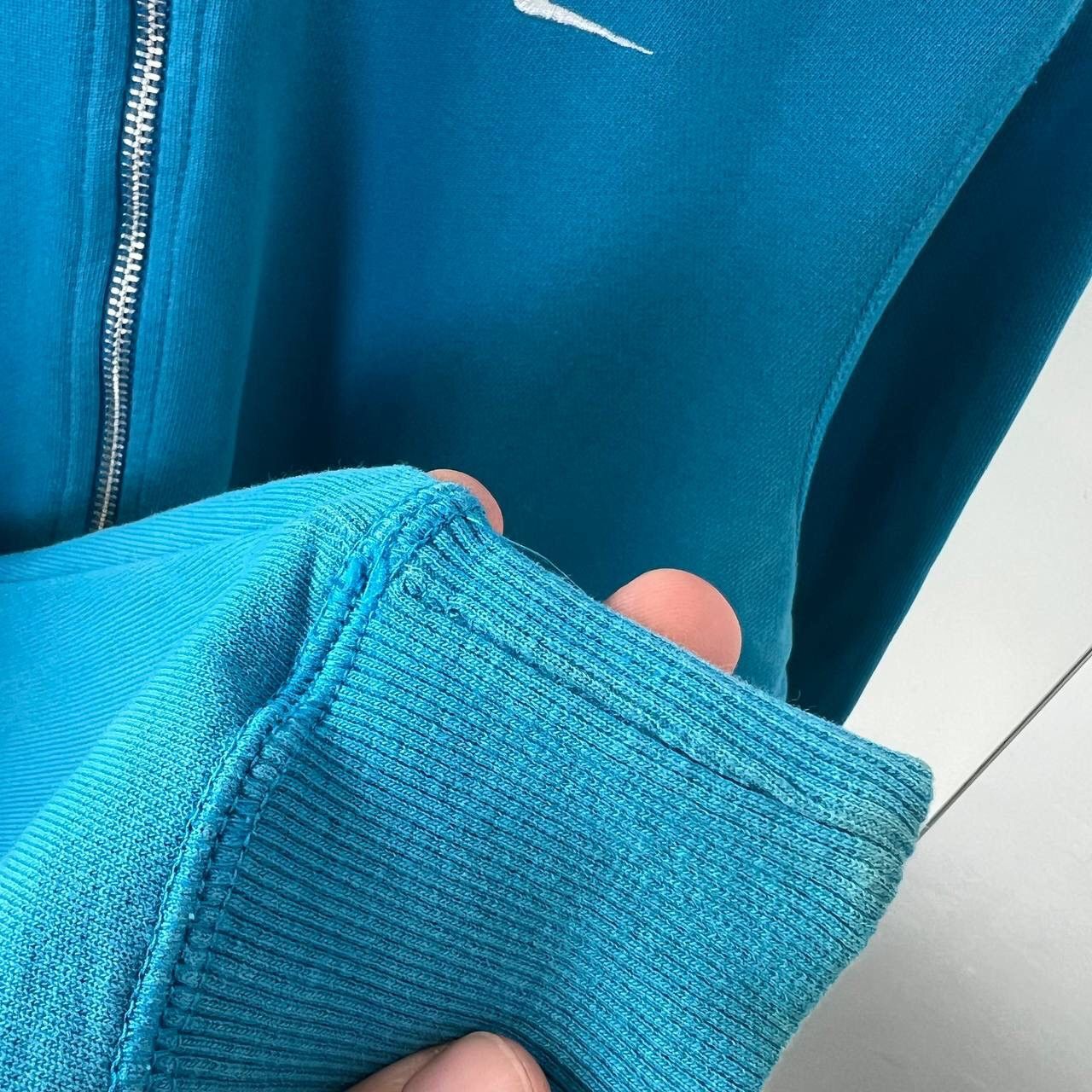 Nike Y2K Zip Hoodie Nike Vintage Mini Swoosh Baggy Fit Size L / US 10 / IT 46 - 6 Thumbnail