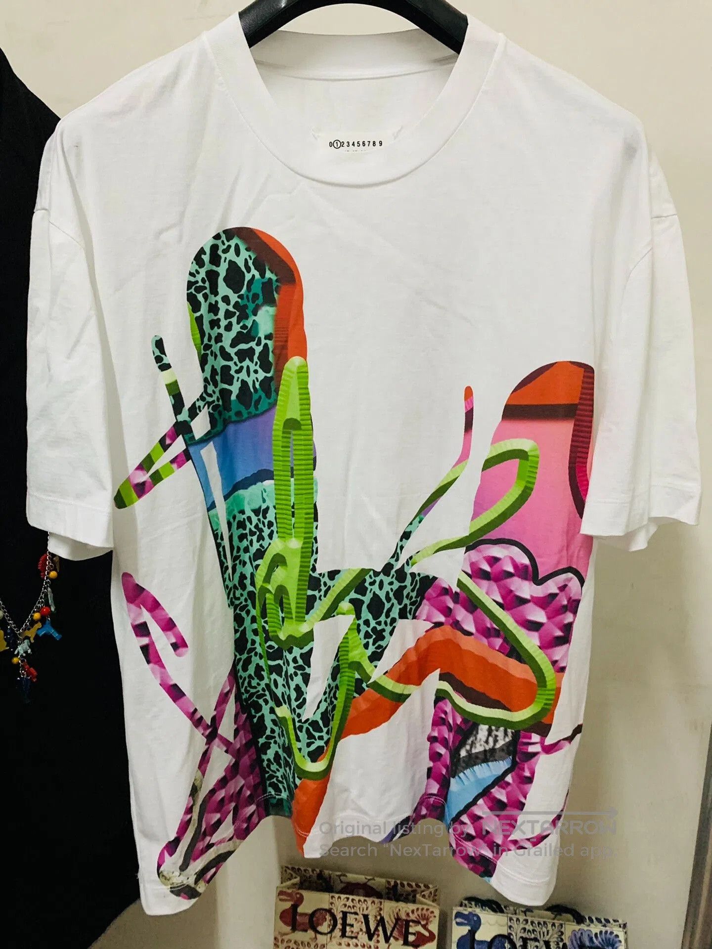 Maison Margiela Graffiti Short Sleeve Shirt.