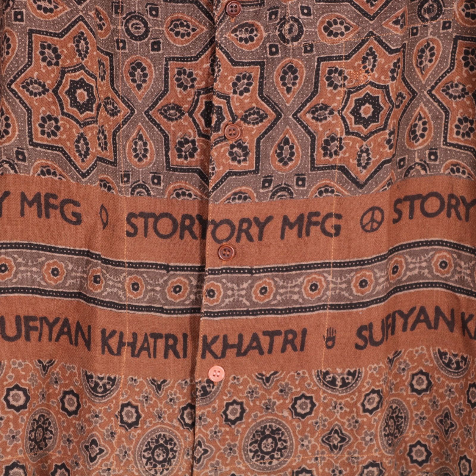 Story Mfg. Story MFG Greetings Shore Vacation Shirt Linen Small NWOT Size US S / EU 44-46 / 1 - 3 Thumbnail