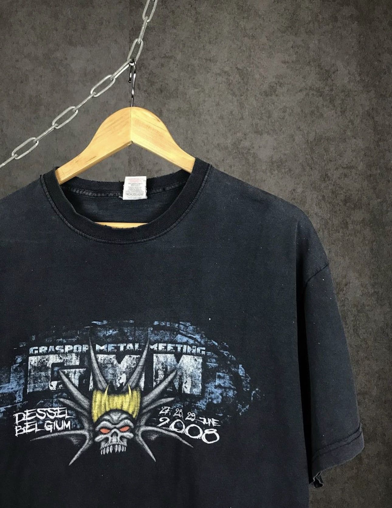 Band Tees × Vintage GYM 2000 graspop metal meeting vintage rock overprinted tee Size US XL / EU 56 / 4 - 3 Thumbnail