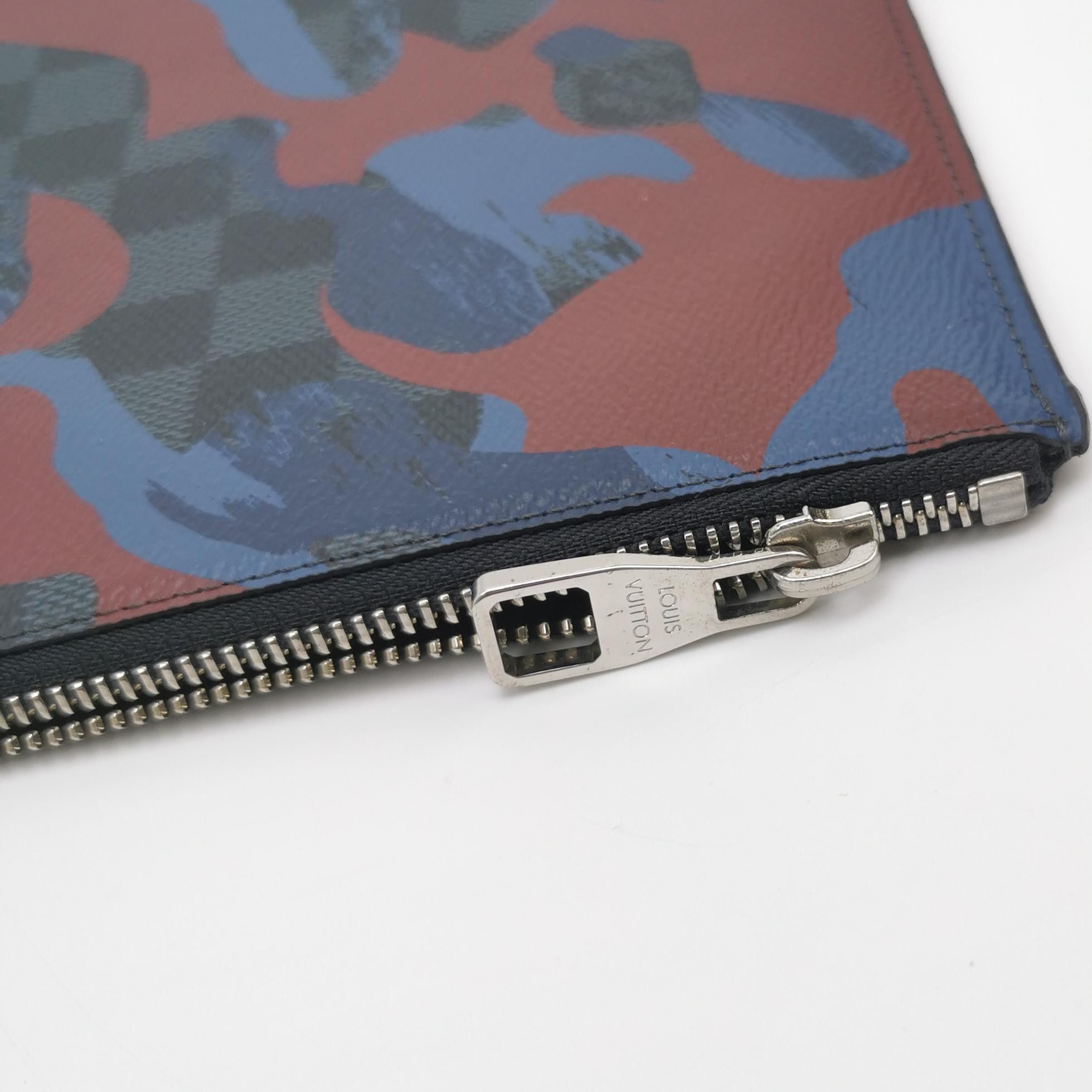Louis Vuitton Louis Vuitton (LV) Pochette Jour colorblock checkerboard le Size ONE SIZE - 7 Thumbnail