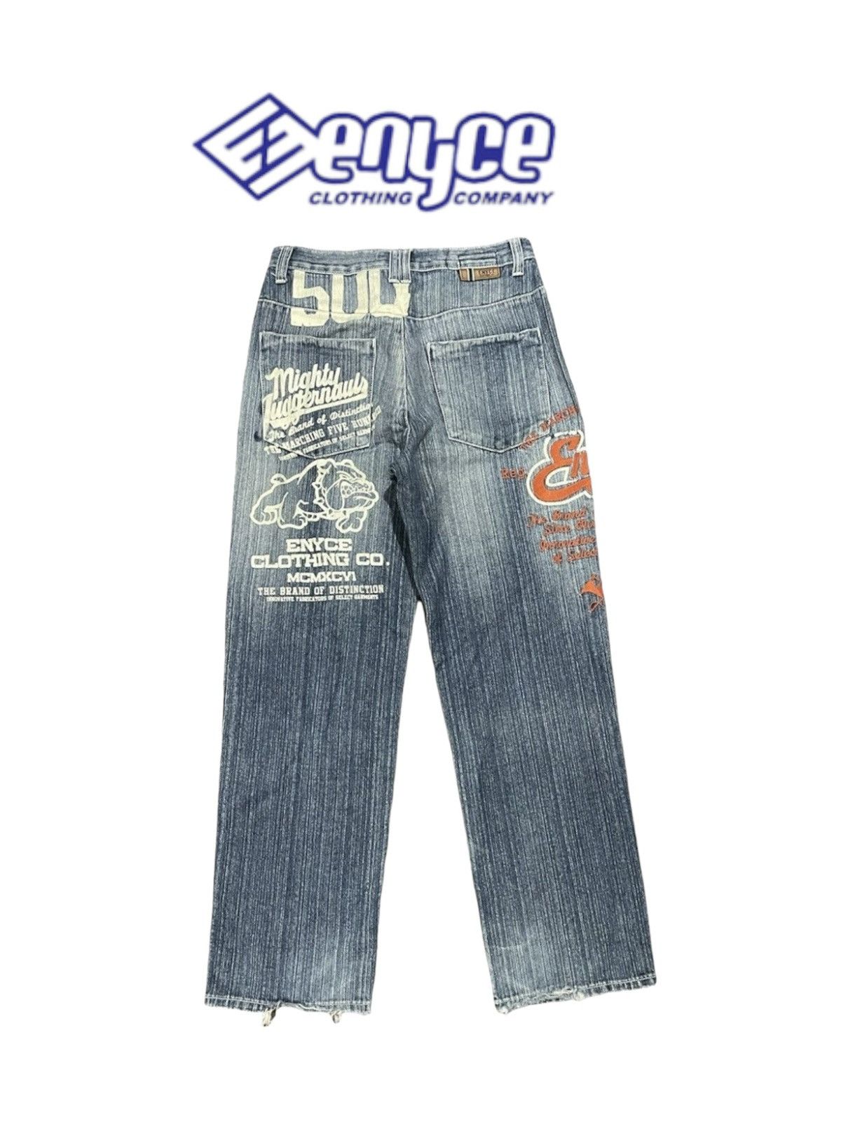 Enyce Y2K Enyce Baggy Pittbull Jeans Size US 32 / EU 48 - 3 Thumbnail
