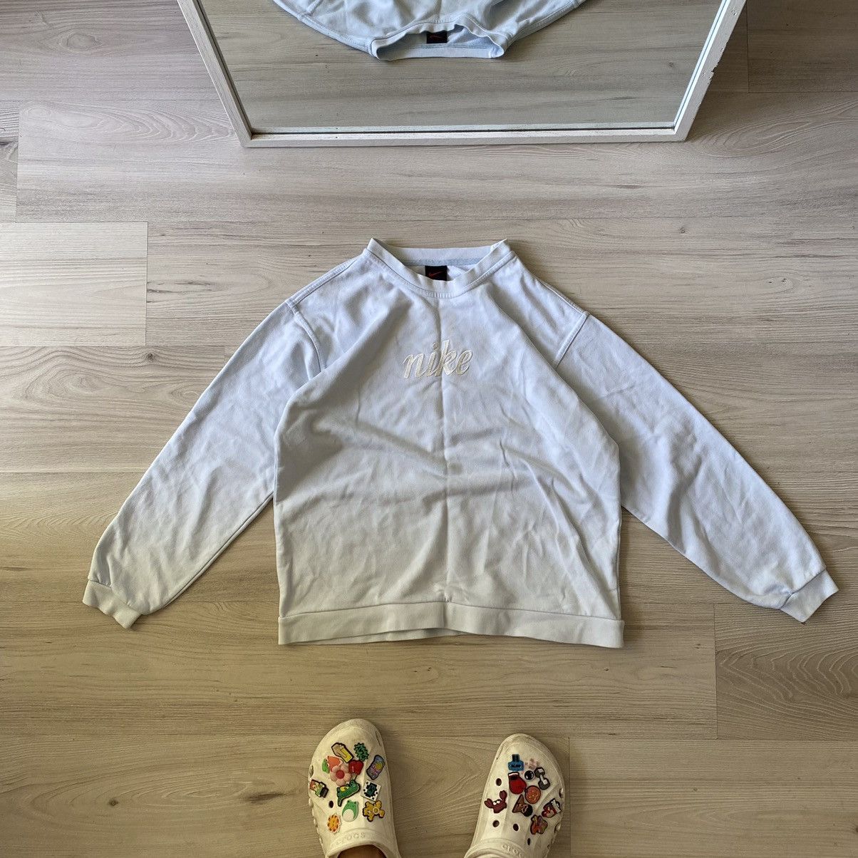 Nike Vintage Nike Center Logo Y2K Size US S / EU 44-46 / 1 - 1 Thumbnail