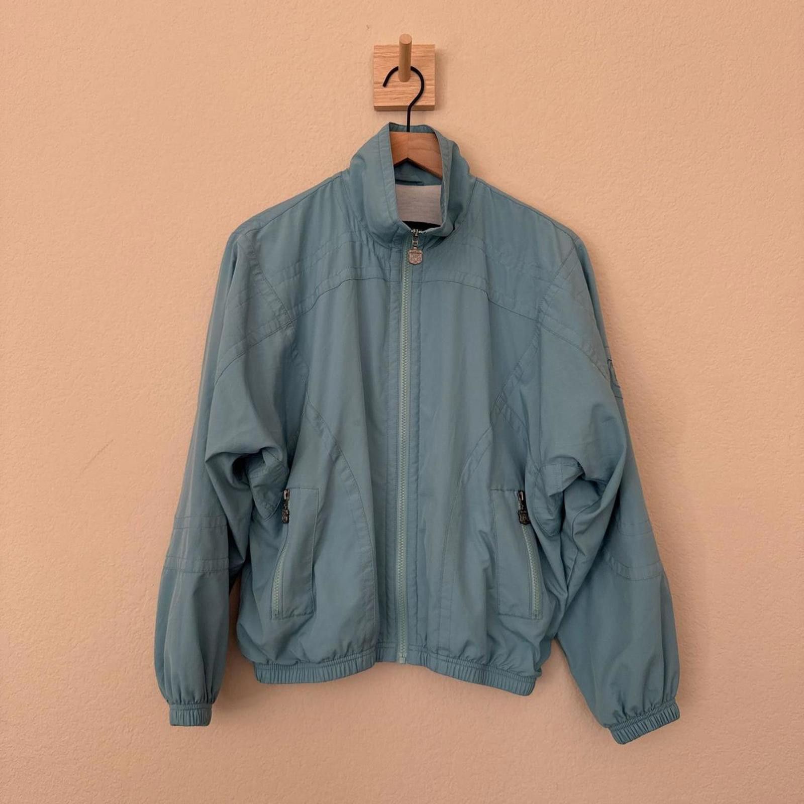 Other Kaelin Full-Zip Jacket Women's Blue Vintage Windbreaker Size ONE SIZE - 1 Thumbnail