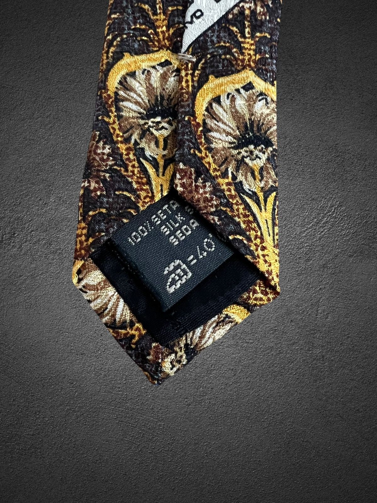 Ermenegildo Zegna Ermenegildo Zegna 100% Silk Tie – Italian Designer Size ONE SIZE - 5 Thumbnail