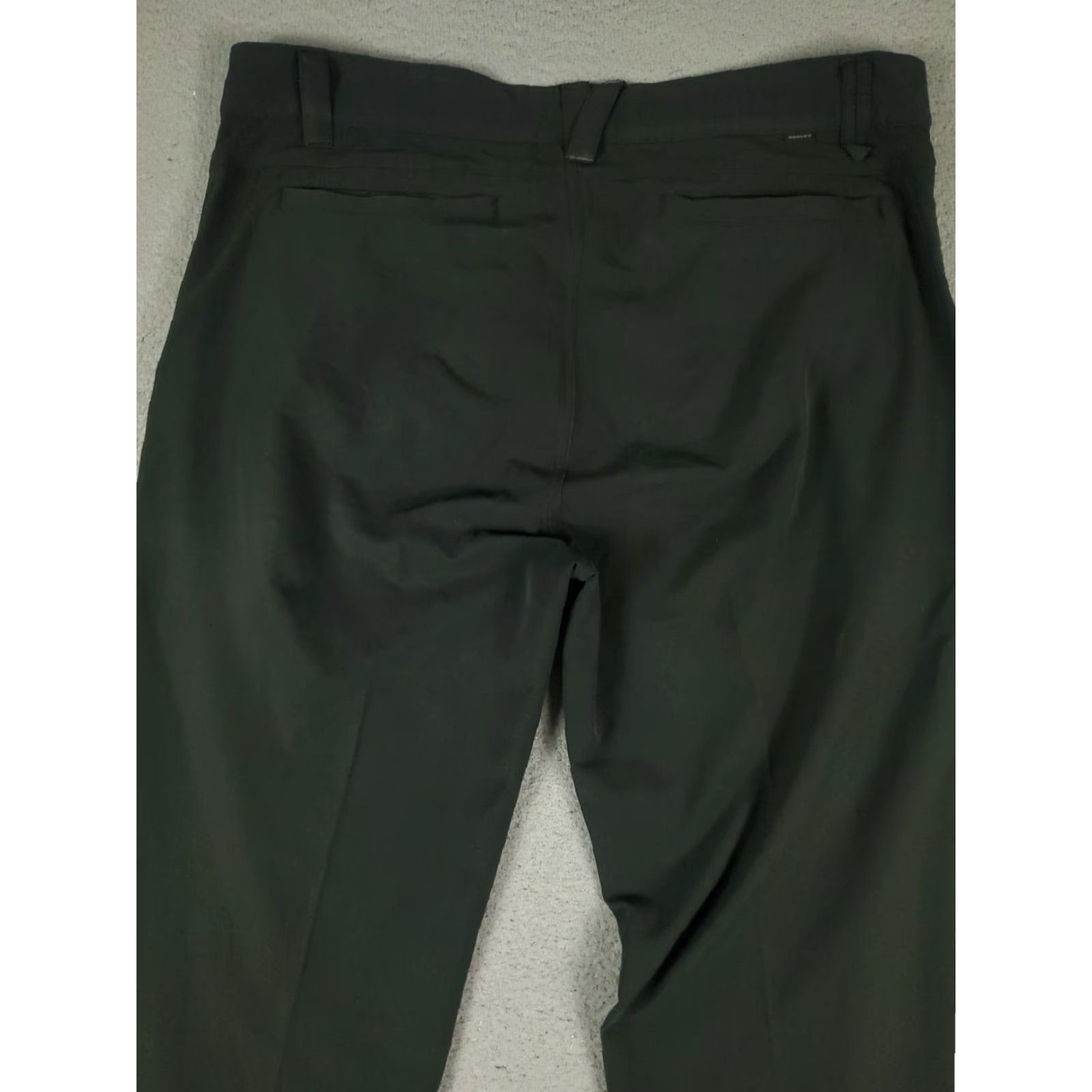 Oakley Oakley Chino Pants Mens Size 36x32 Black Flat Front Comfort Trousers Size US 36 / EU 52 - 7 Thumbnail
