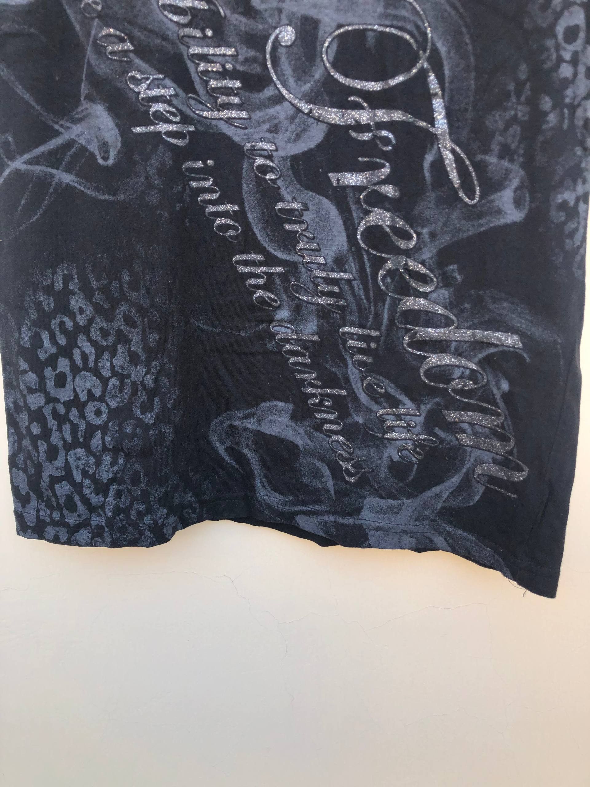 If Six Was Nine Double Collar Layer poem Clash Vkei Style Y2k Size US S / EU 44-46 / 1 - 5 Thumbnail