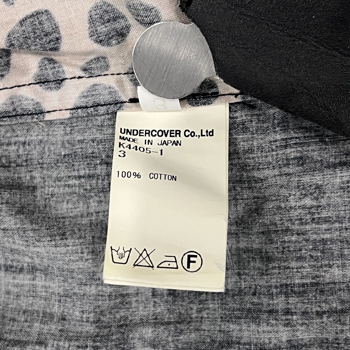 Undercover Undercover SS13 Lookbook Leopard Panel Shirt Size US L / EU 52-54 / 3 - 13 Thumbnail