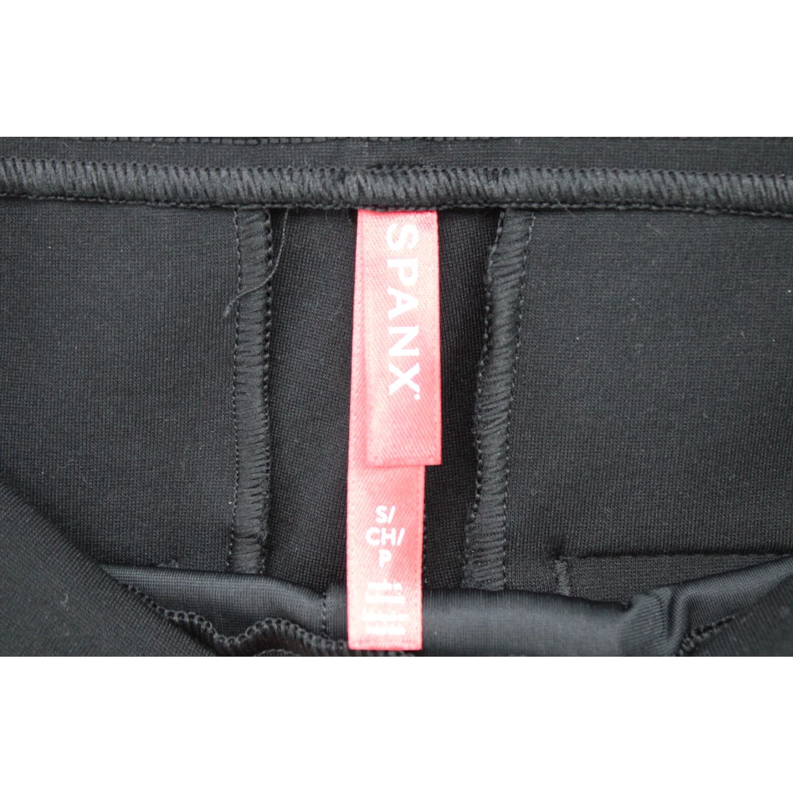 Spanx Spanx The Perfect Pant Slim Straight Size Large Black Pull On 20254R Stretch Size 28" / US 6 / IT 42 - 6 Thumbnail
