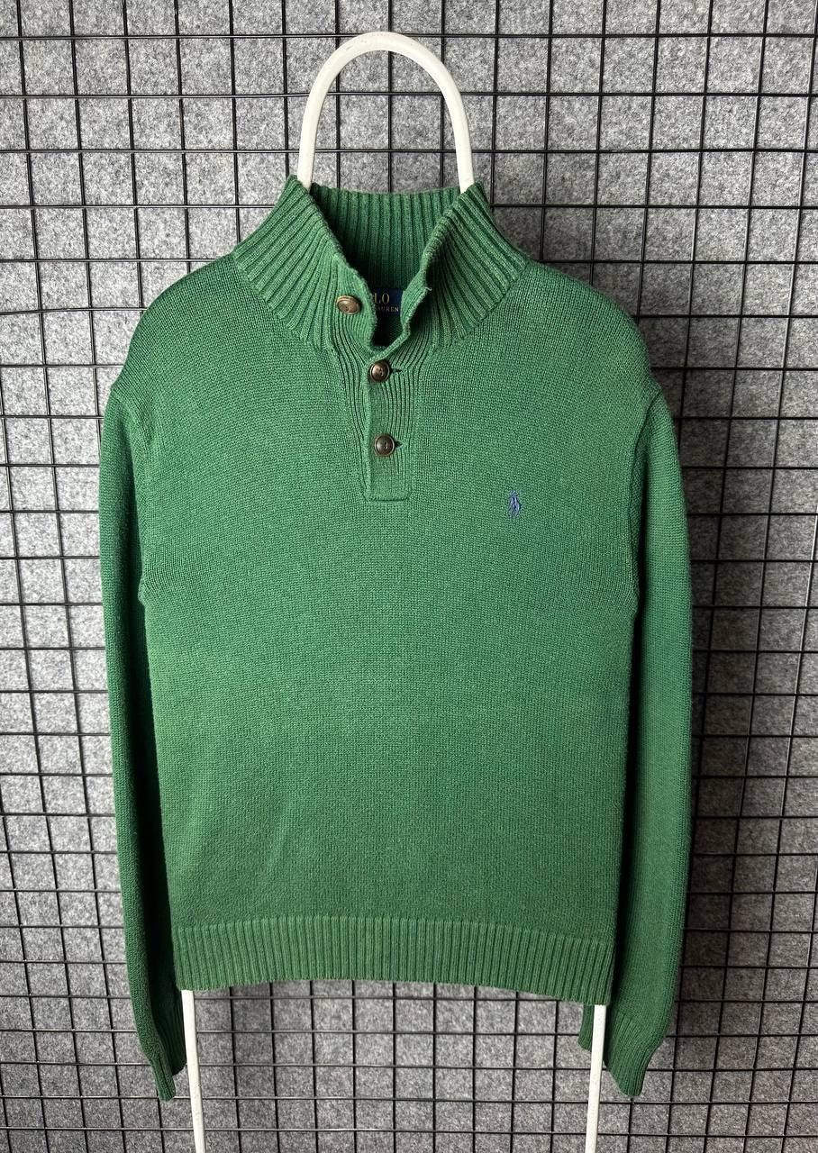 Polo Ralph Lauren × Ralph Lauren Polo Ralph Lauren sweater knit buckle size Medium Size US M / EU 48-50 / 2 - 1 Thumbnail