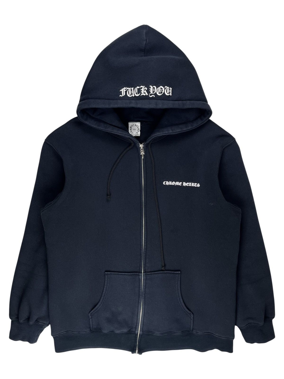 【CHROME HEARTS】Cery Hollywood Zip-Up Hoodie Chrome Hearts Made In Hollywood Zip Up Hoodie – Savonches