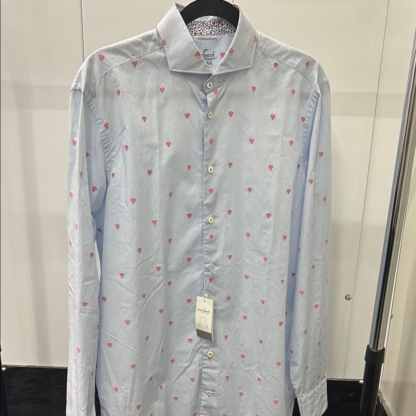 Other NWT Casual van Laack Royal Shirt cool style 4th of July 40 Size US M / EU 48-50 / 2 - 5 Thumbnail
