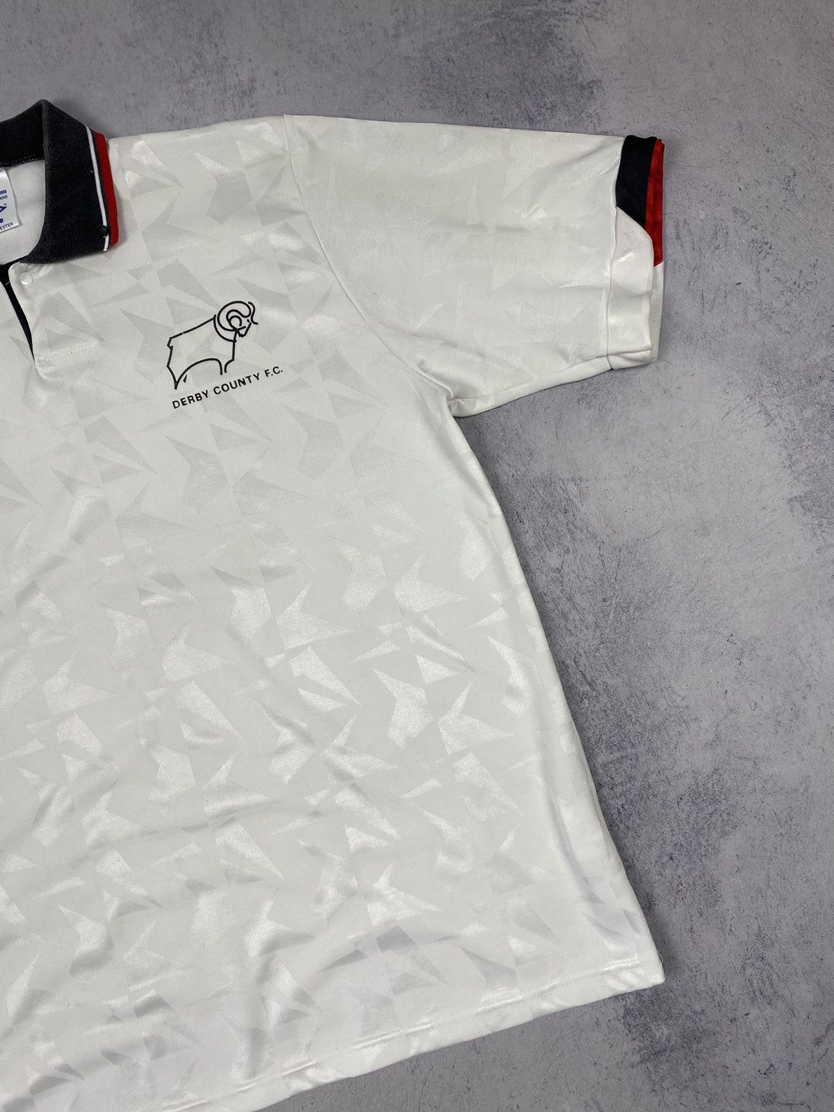Umbro × Vintage Vintage Umbro Derby County Home Football Soccer Jersey Tee Size US L / EU 52-54 / 3 - 3 Thumbnail
