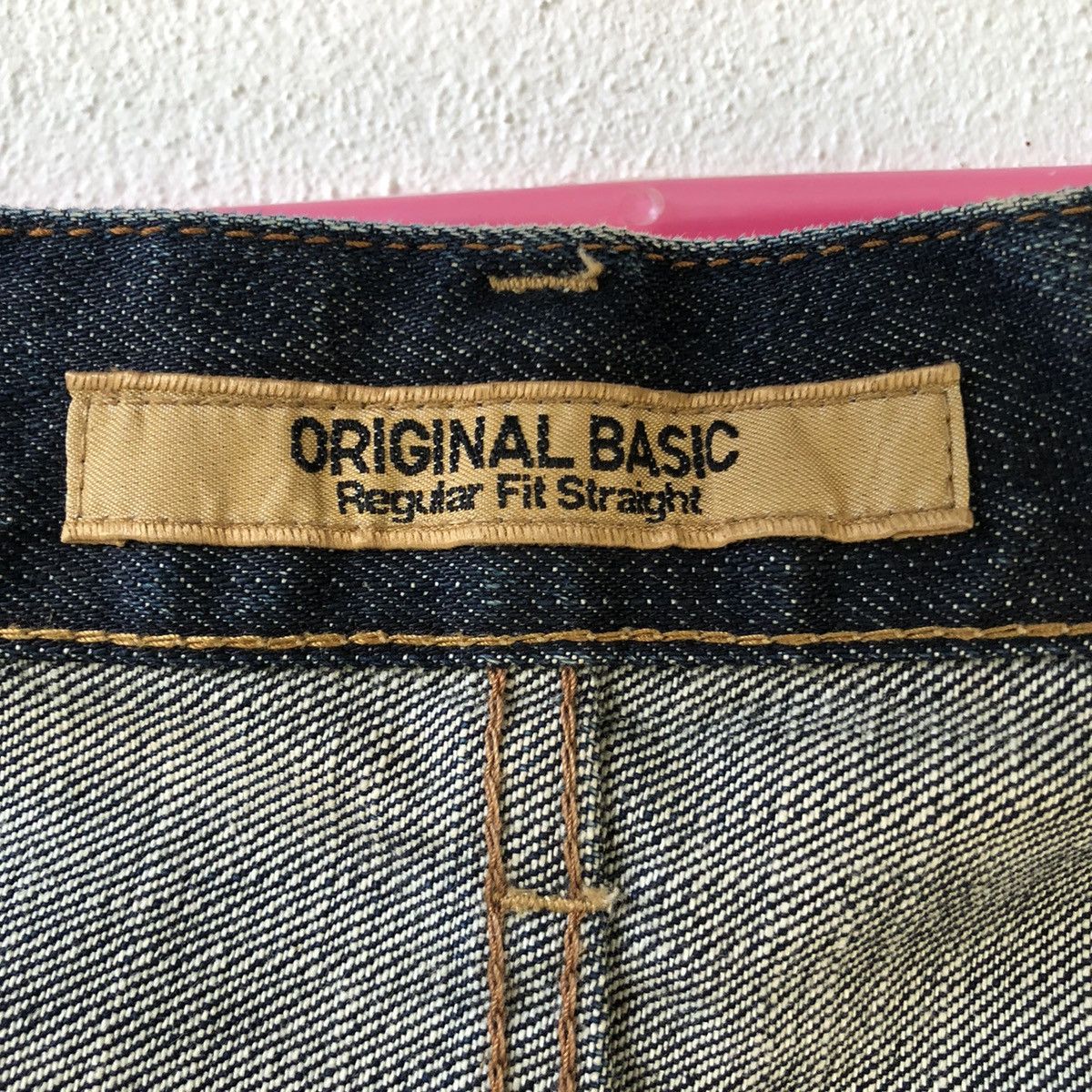 Uniqlo Vintage UNIQLO Custom Tiger Embroidered jeans Size US 31 - 18 Thumbnail