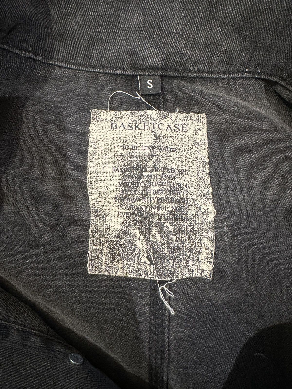 basketcase gallery BASKETCASE GALLERY BREACHER DENIM JACKET Size US S / EU 44-46 / 1 - 3 Thumbnail