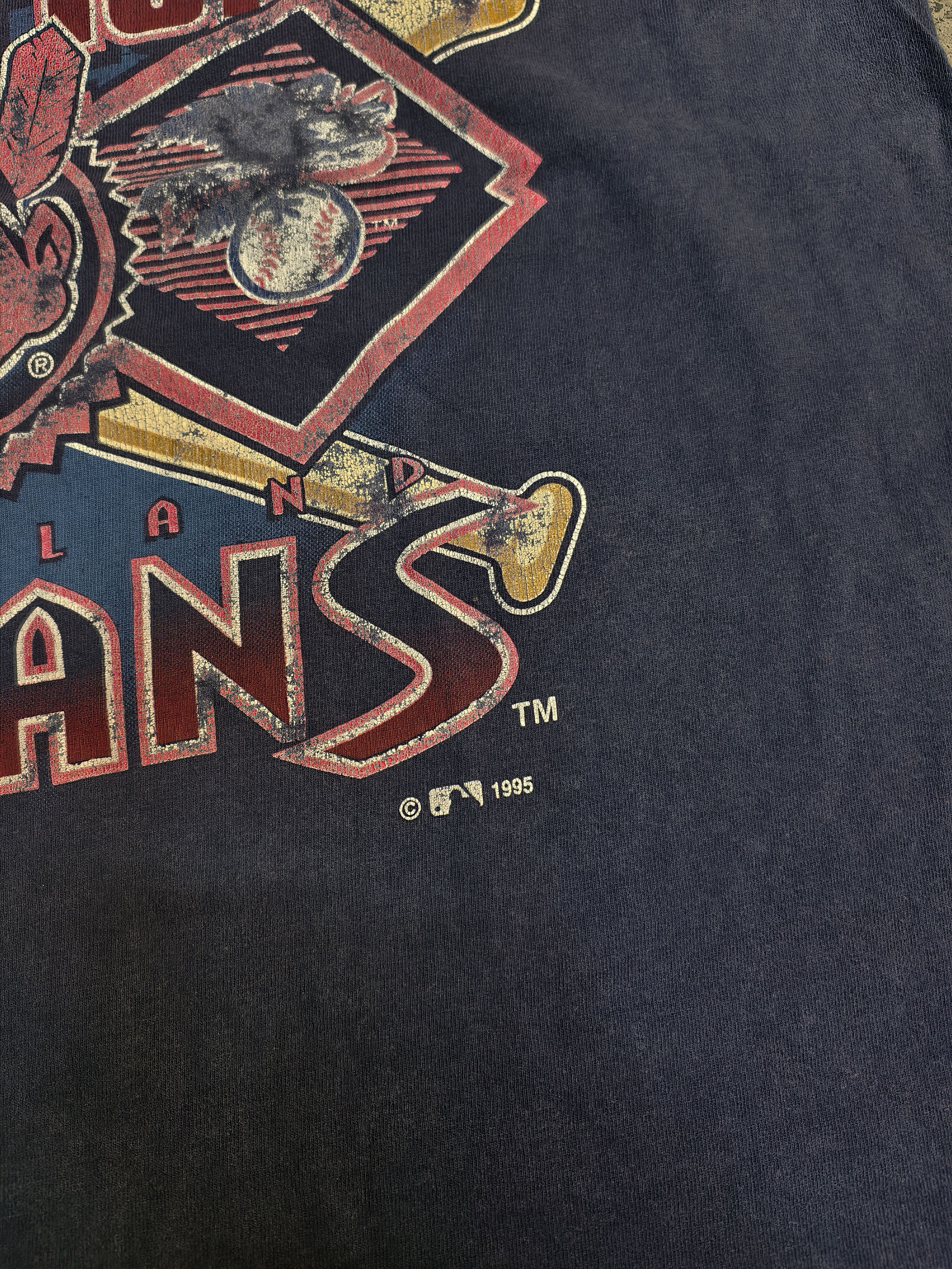 Vintage 3x Vtg 1995 Cleveland Indians Size US XL / EU 56 / 4 - 10 Thumbnail