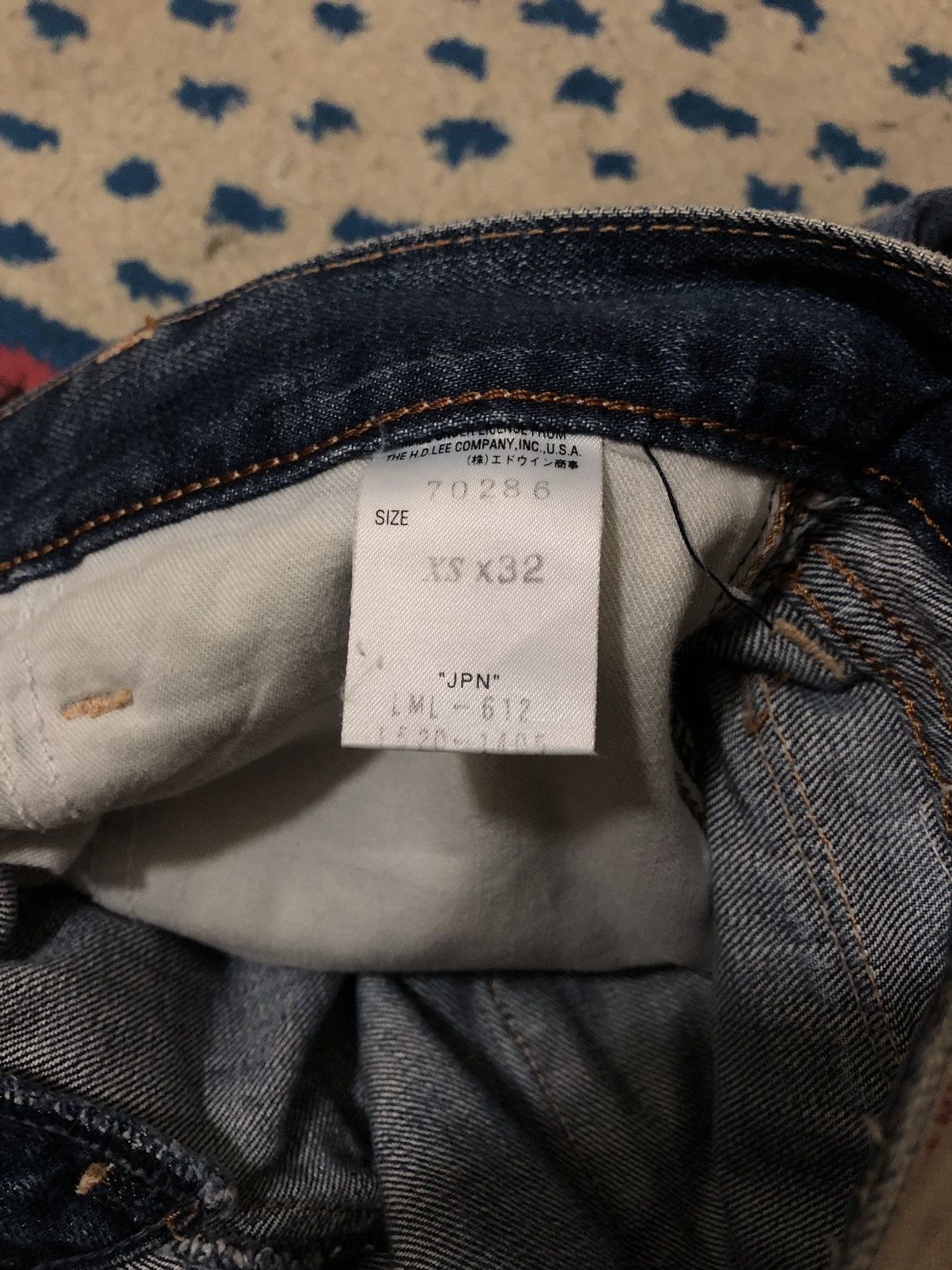 Japanese Brand × Lee × Vintage Vintage Lee union made A11S faded jeans Size 29" - 6 Thumbnail