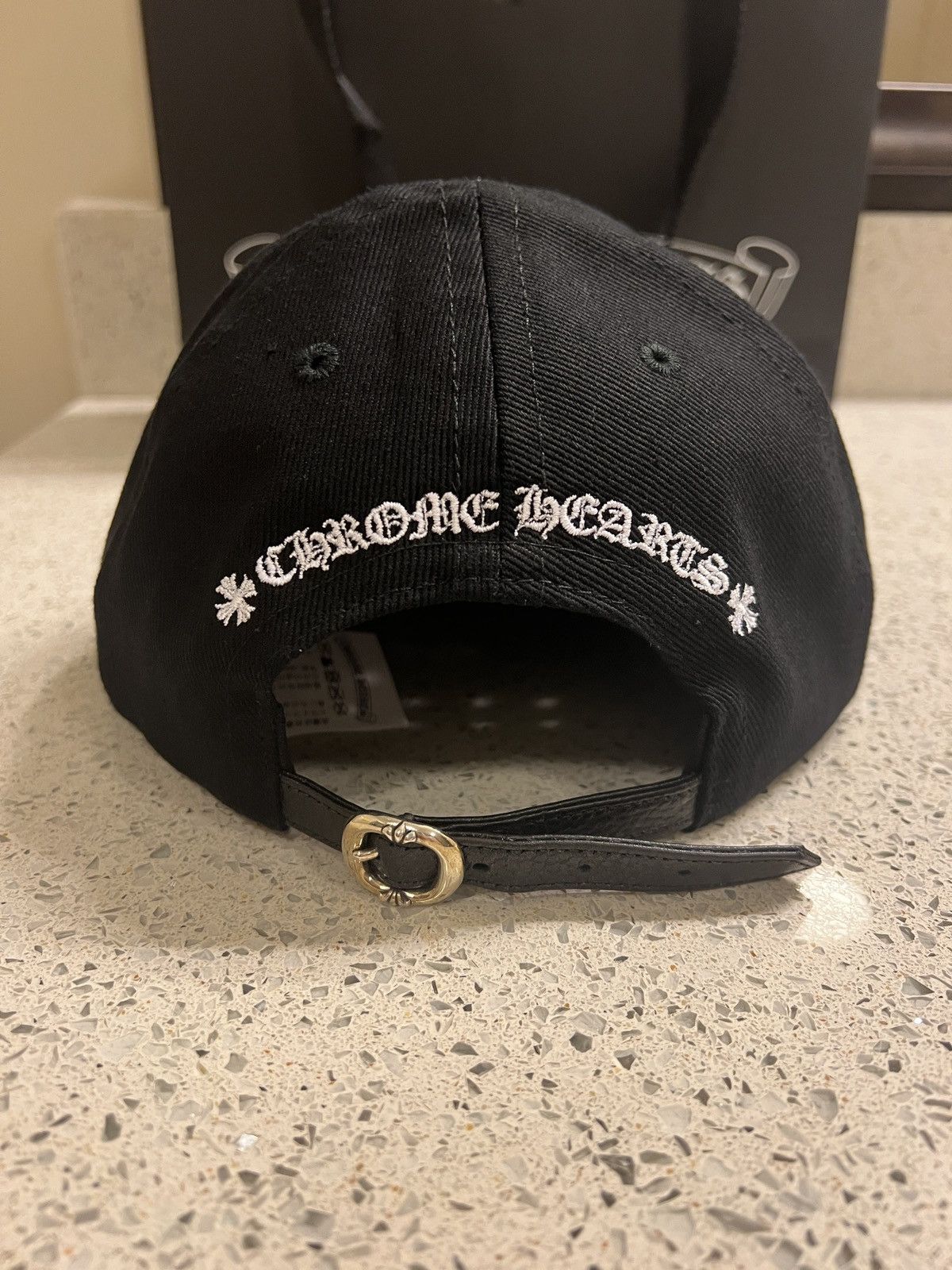 Chrome Hearts Chrome hearts denim horseshoe Dad hat new Size ONE SIZE - 2 Thumbnail