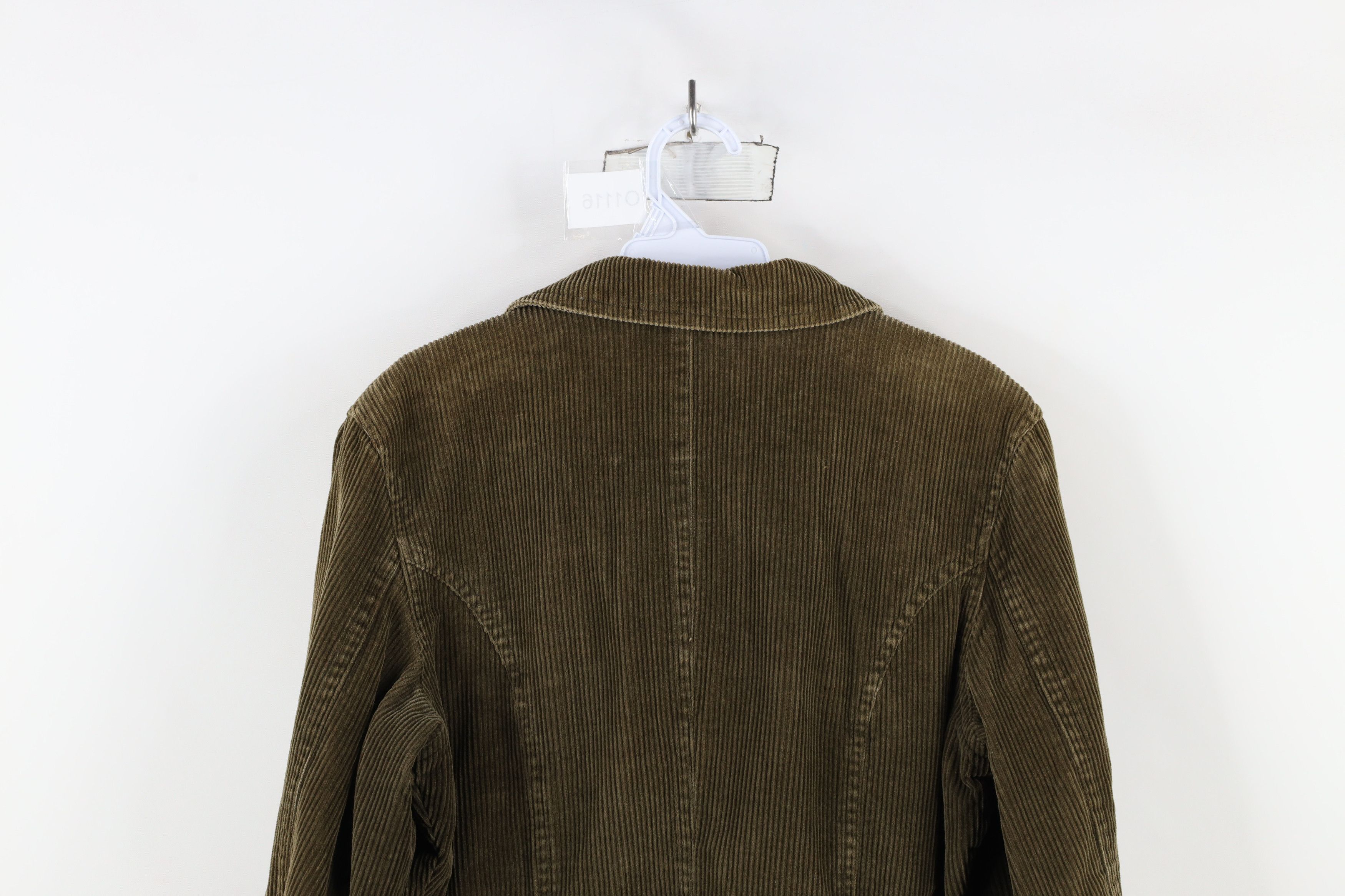 Vintage Vintage 90s Y2K MUDD Babydoll Corduroy Button Jacket Green Size M / US 6-8 / IT 42-44 - 14 Thumbnail