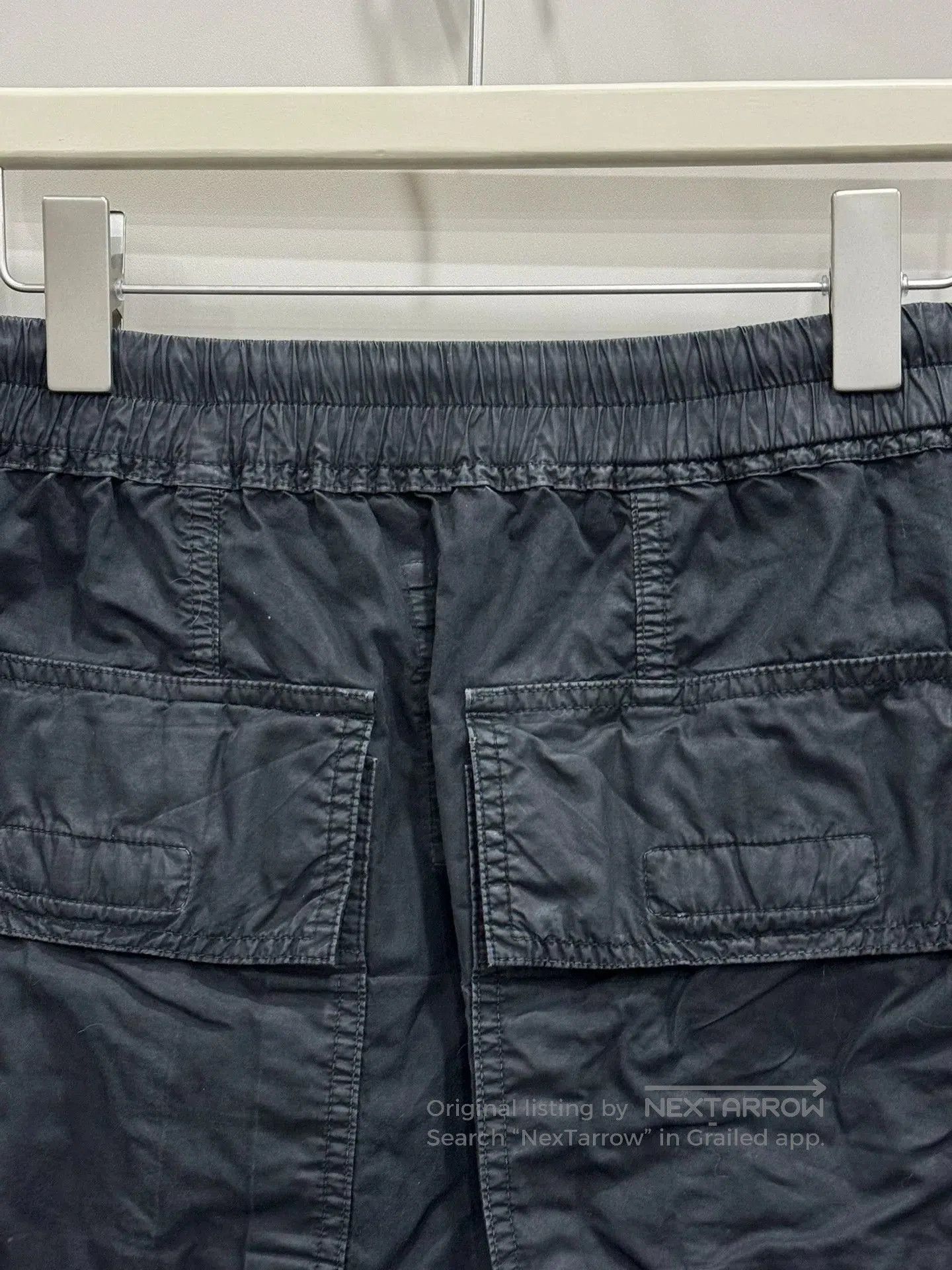 Rick Owens Rick Owens Double Ring Waxed Shorts. Size US 44 / EU 60 - 5 Thumbnail
